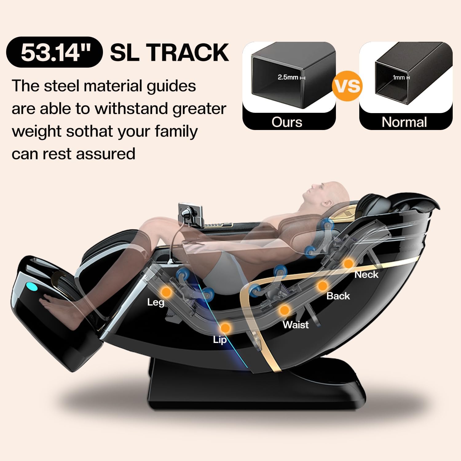 4D Zero Gravity Massage Chair 52