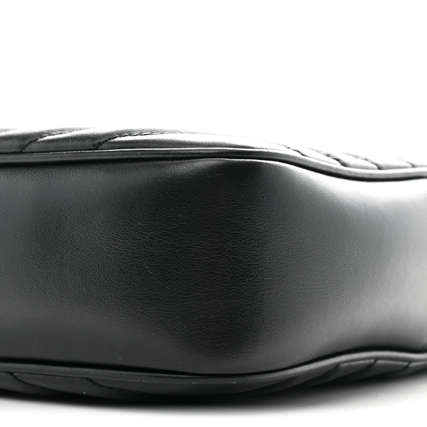 Calfskin Matelasse Monogram Lou Camera Bag Black