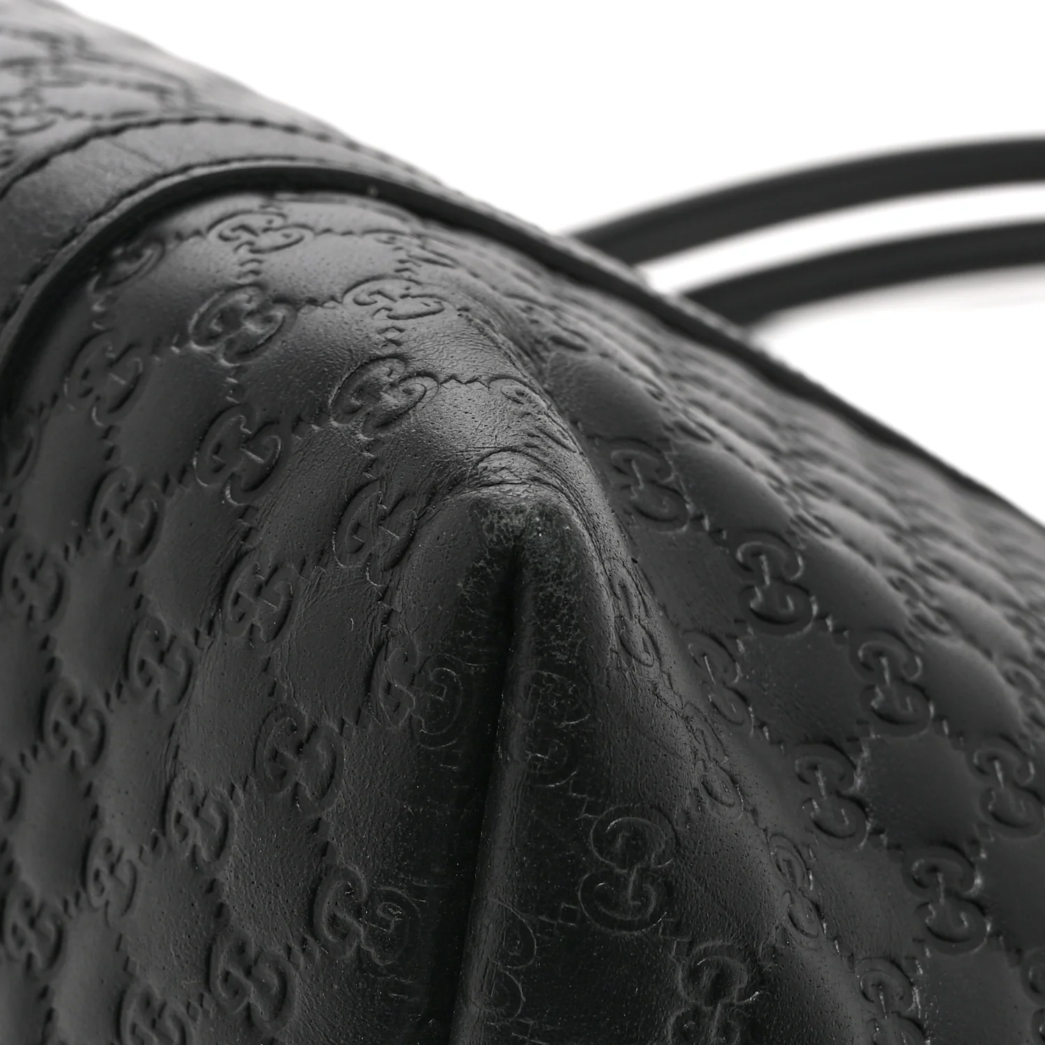 Microguccissima Medium Joy Tote Black