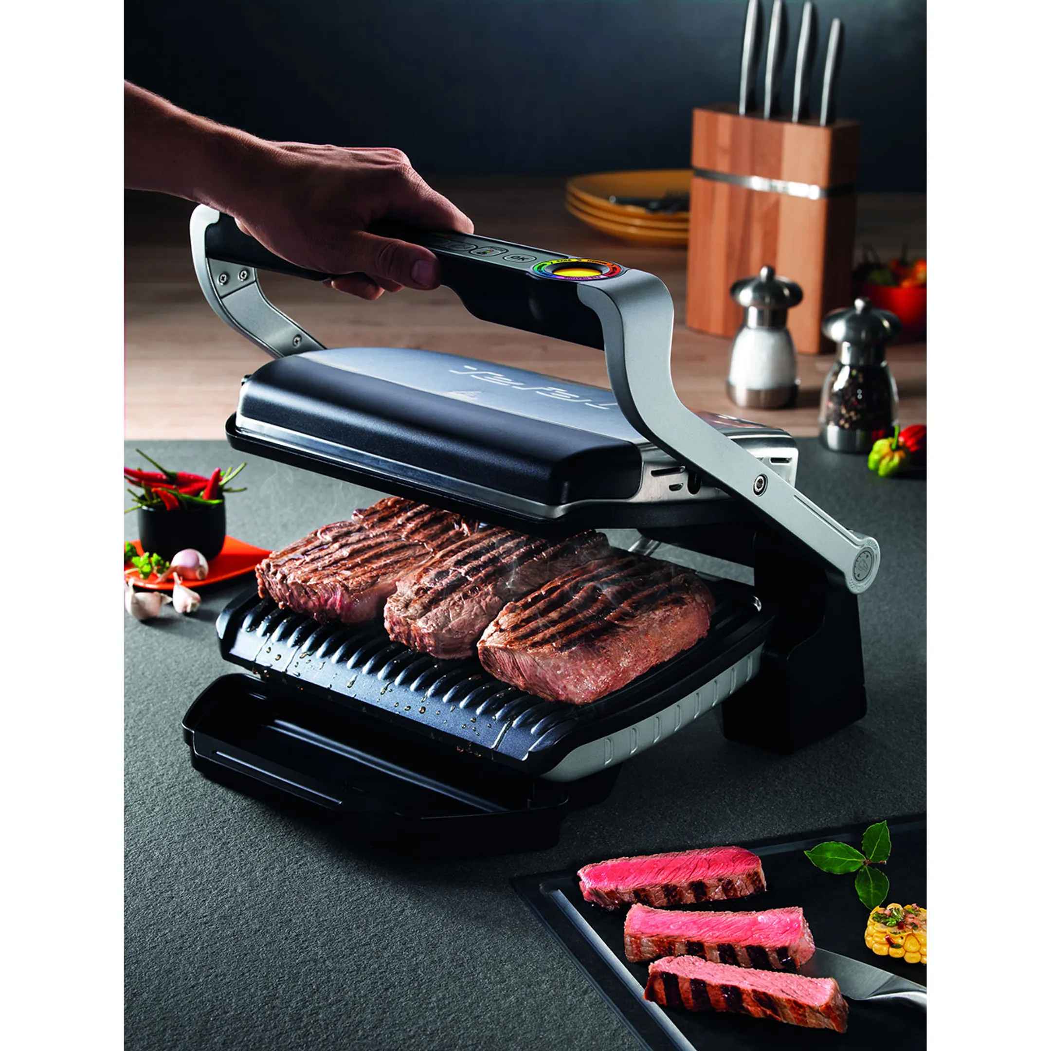 Tefal Grill Optigrill + Waffle YY4399FB