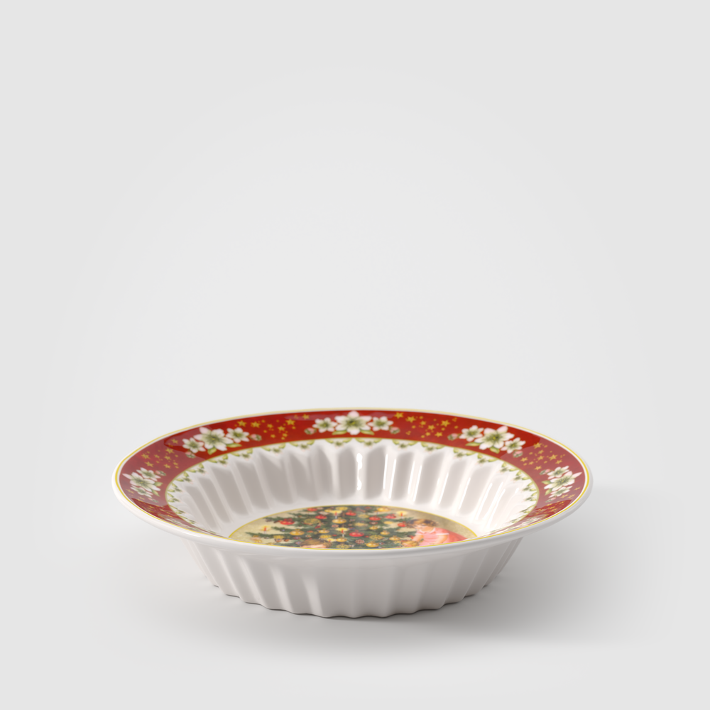 Toy's Fantasy Bowl - Multi-colored, 5.5 oz, Premium Porcelain