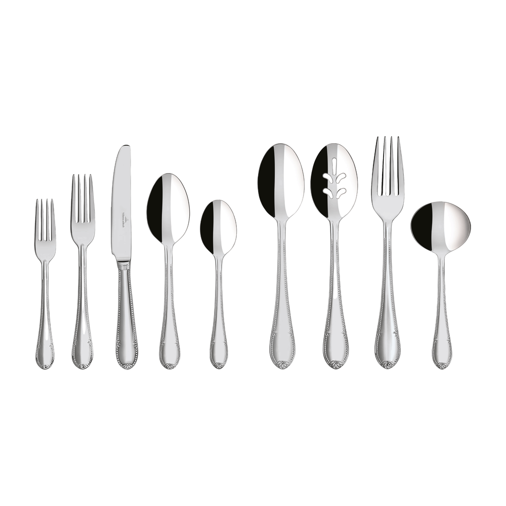 Mademoiselle 64-piece flatware set - stainless steel