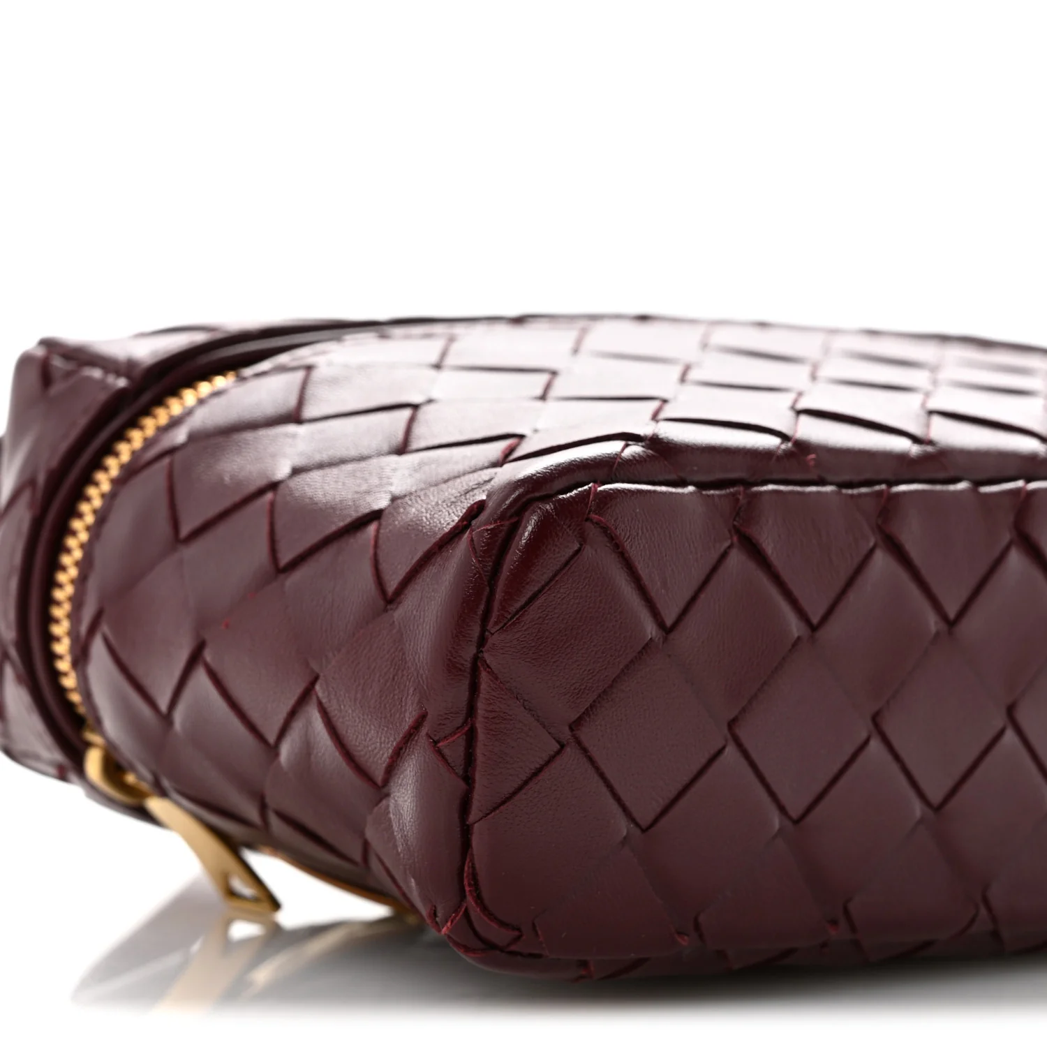 Nappa Intrecciato Bang Bang Vanity Case Barolo