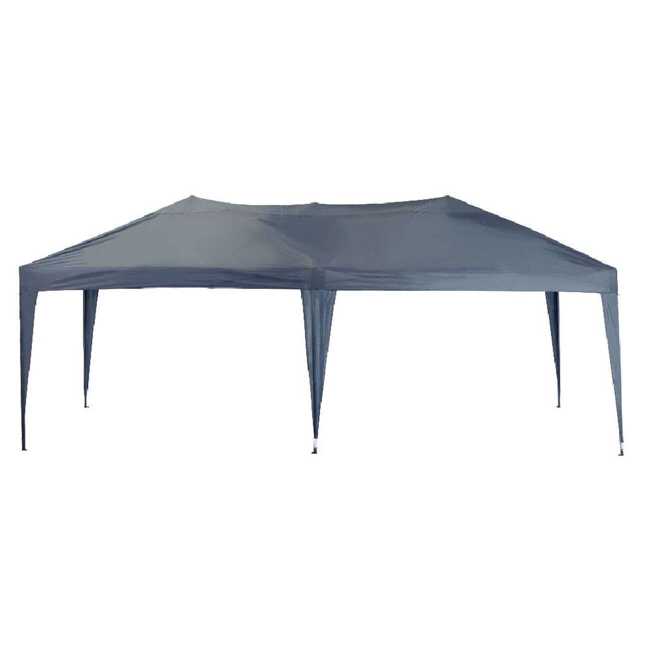 Tonnelle rectangulaire Easy ouverture télescopique gris UPF50+ 590x295xH270cm 18 m²