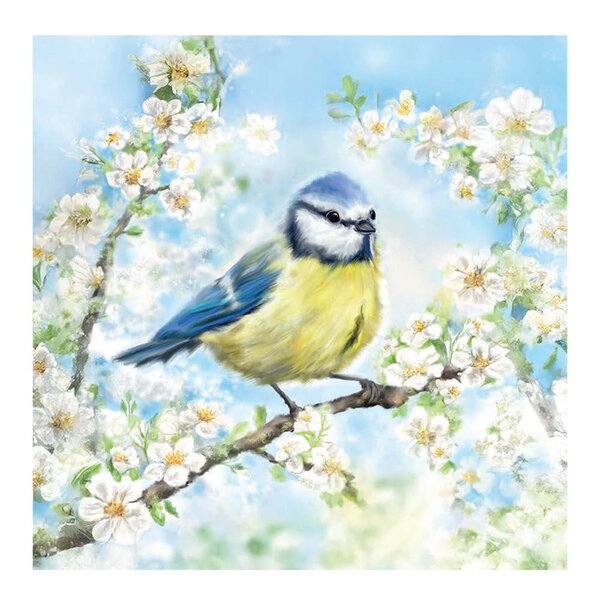 Serviett 33x33 cm 20 stk Blossom Time