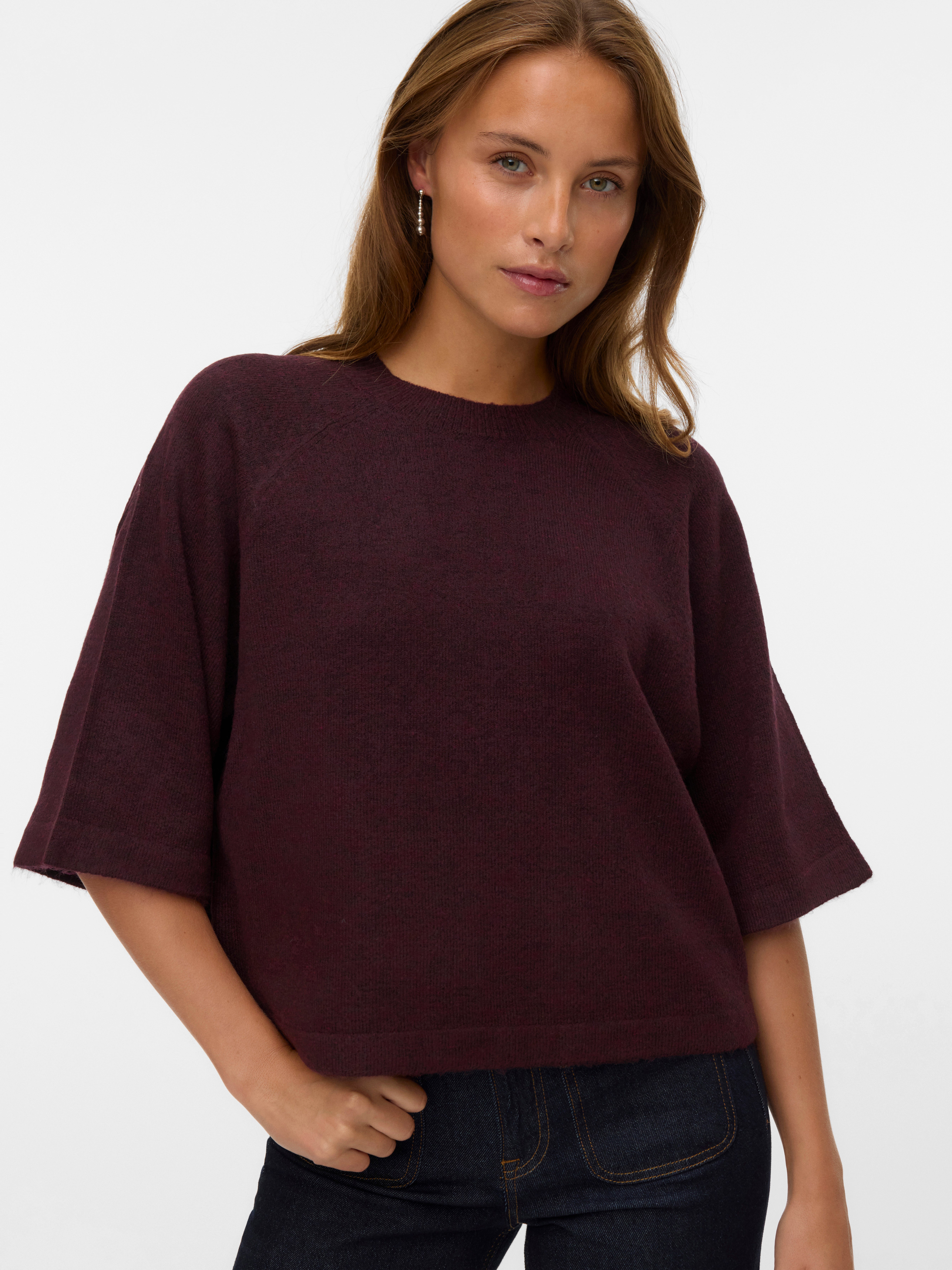 VERO MODA® VMLEFILE Knitted pullover