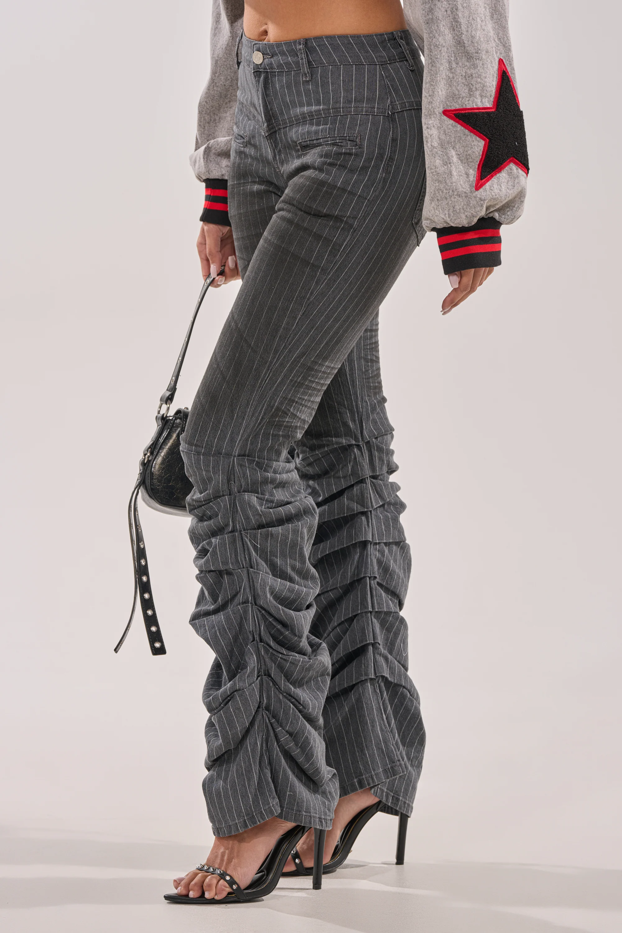 TALK TO ME STRIPE TROUSER - Akira Store