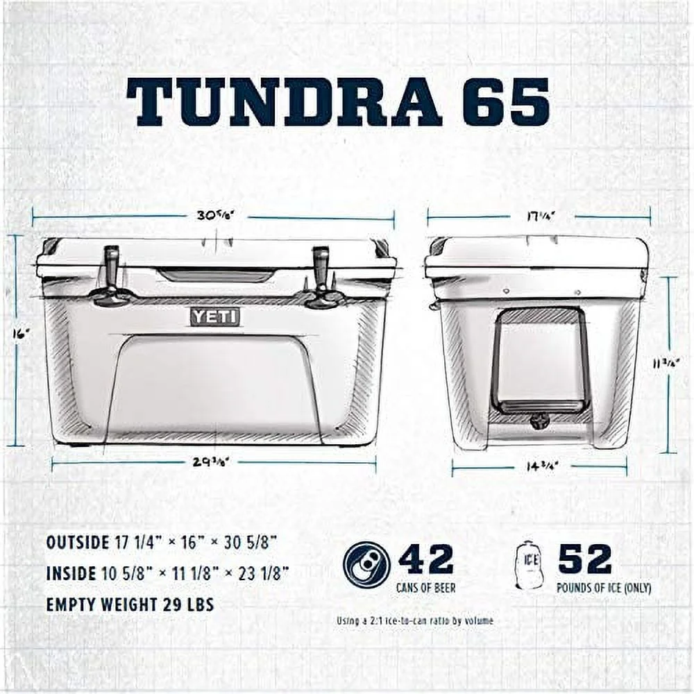 Tundra 65 Cooler, Aquifer Blue - Image 2