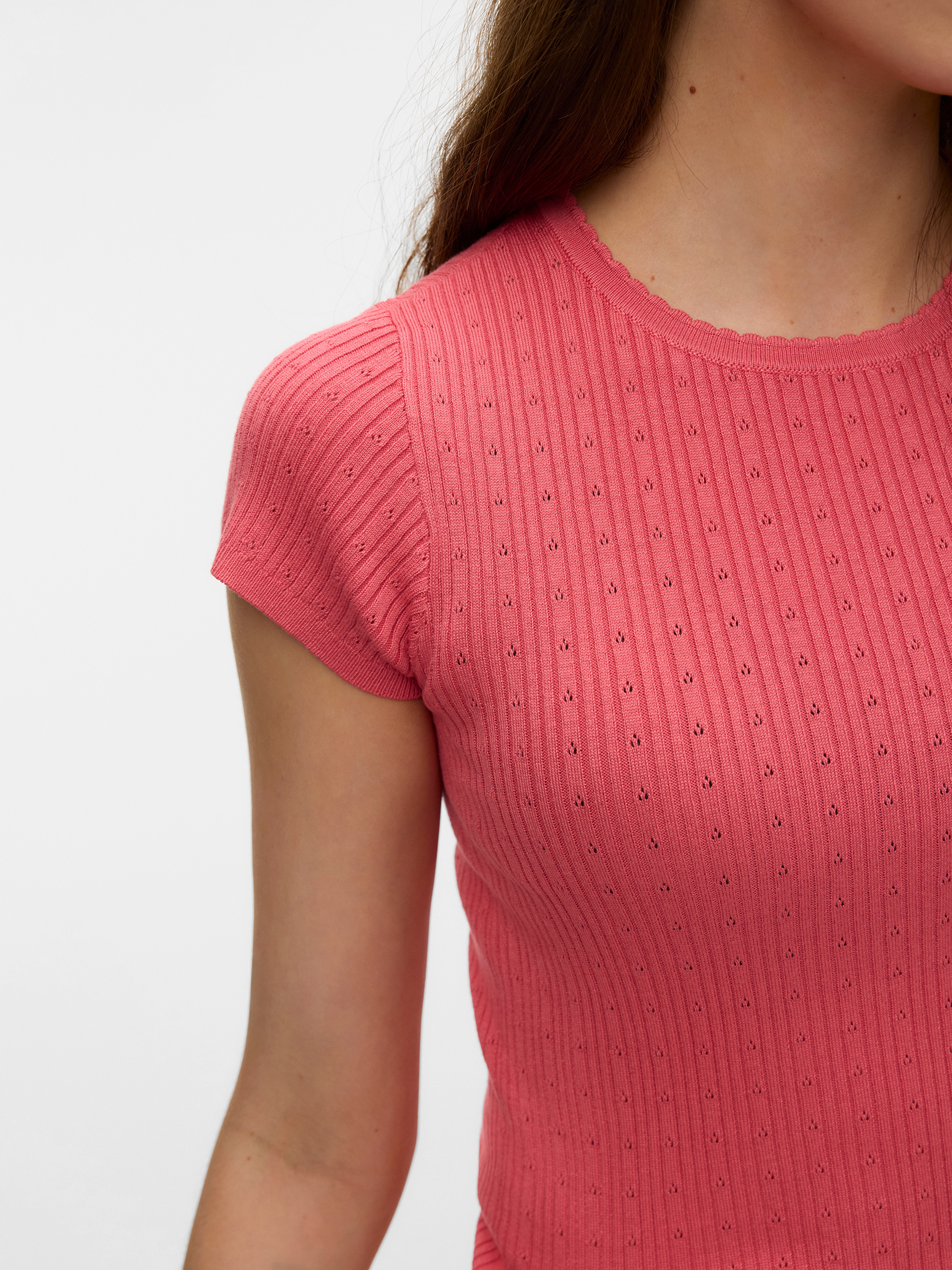 VERO MODA® VMSILJE Knitted T-shirt