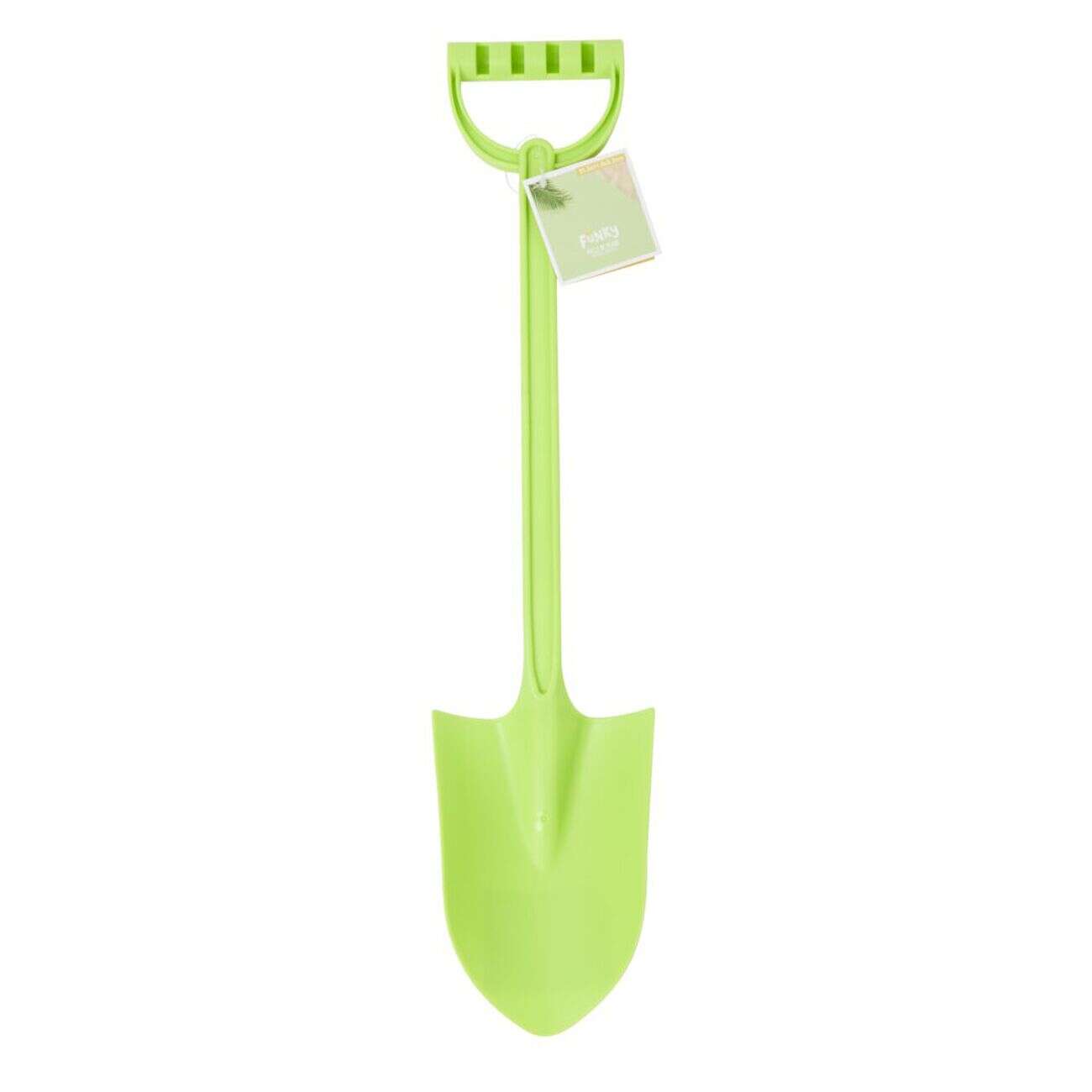 Pelle de plage plastique coloré L51,5cm (3 modèles)