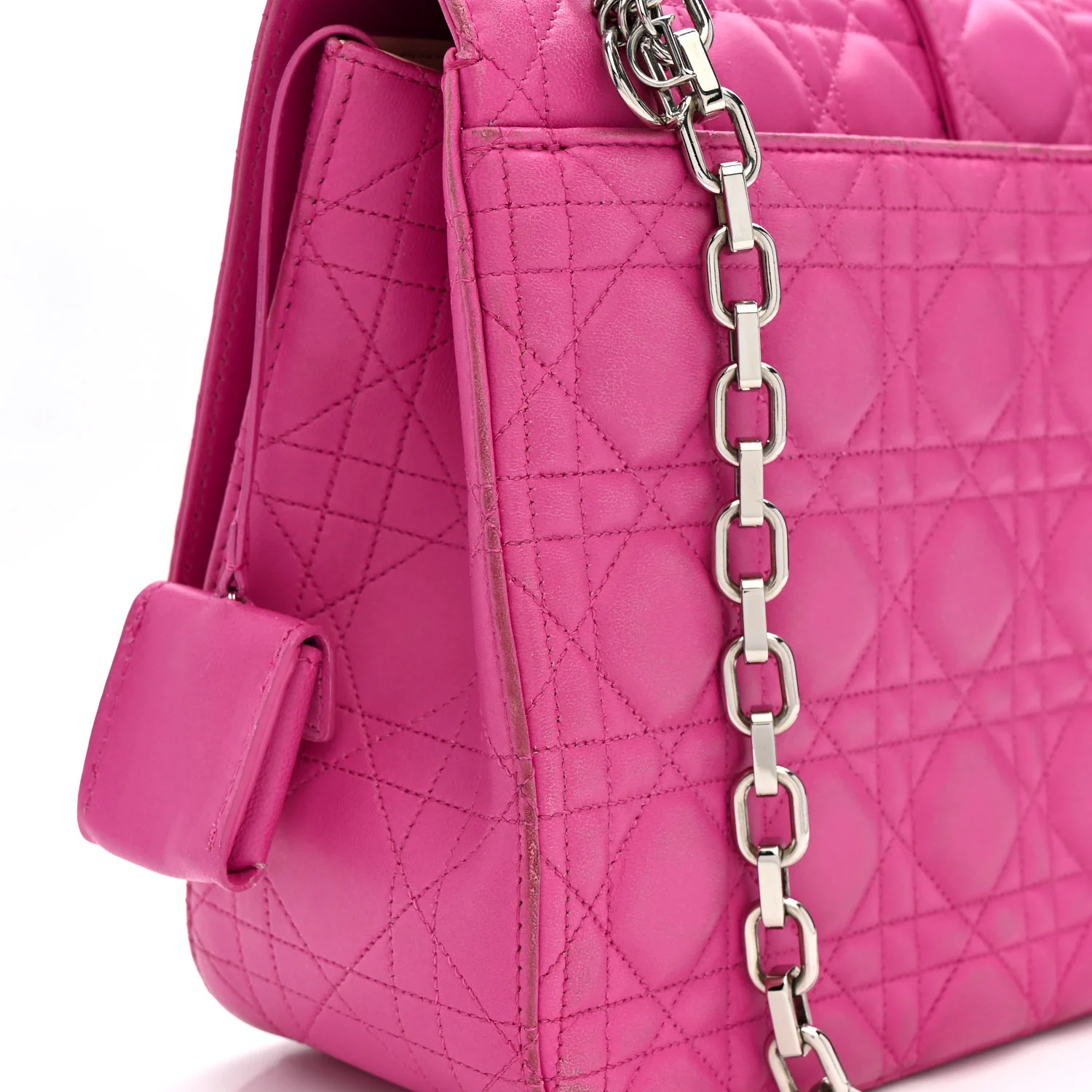 Lambskin Cannage Large Miss Dior Flap Sorbet