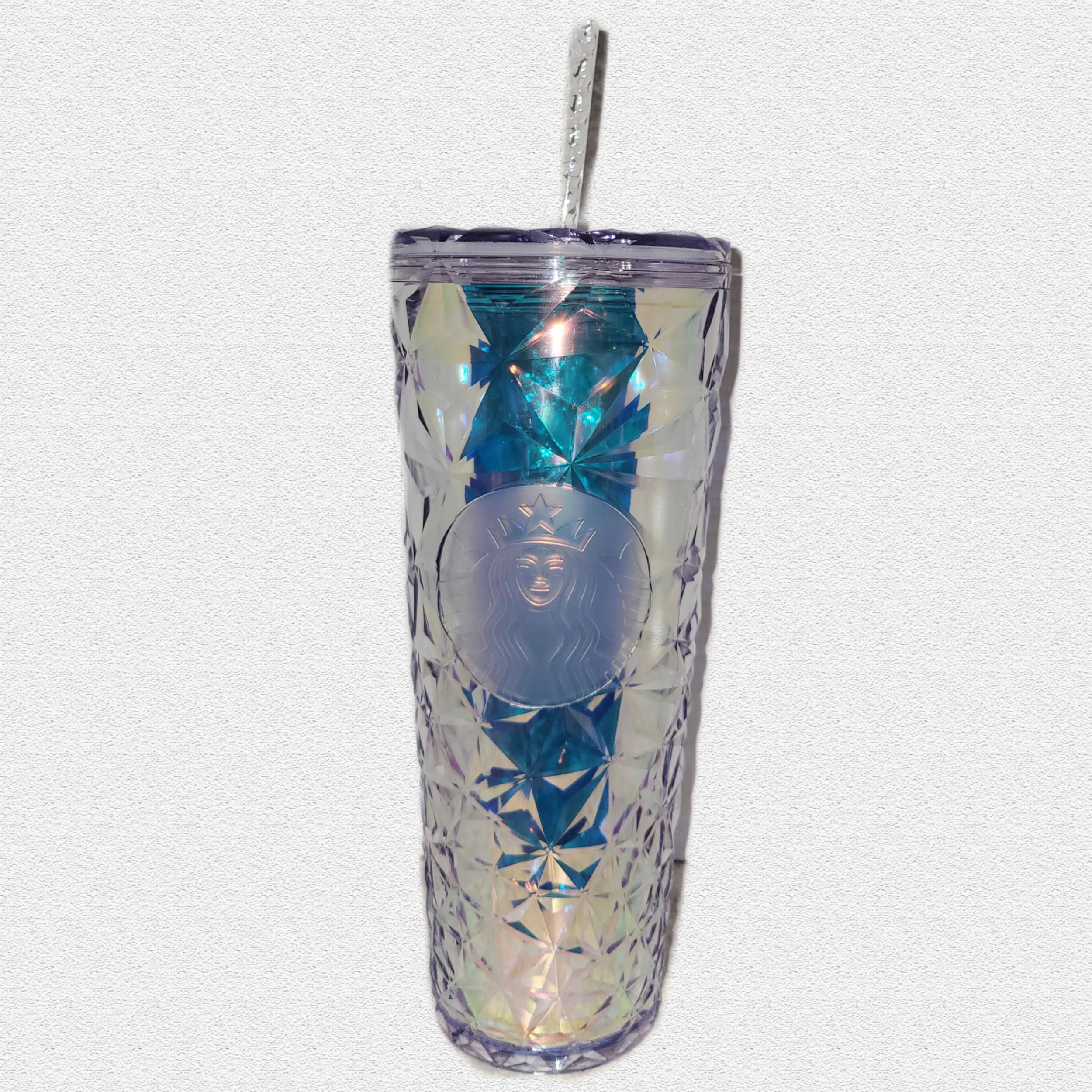 Starbucks Dining | Starbucks Holiday 2023 Iridescent Winter White Venti Cold Cup Tumbler | Color: White | Size: 24oz | Caponeschick's Closet