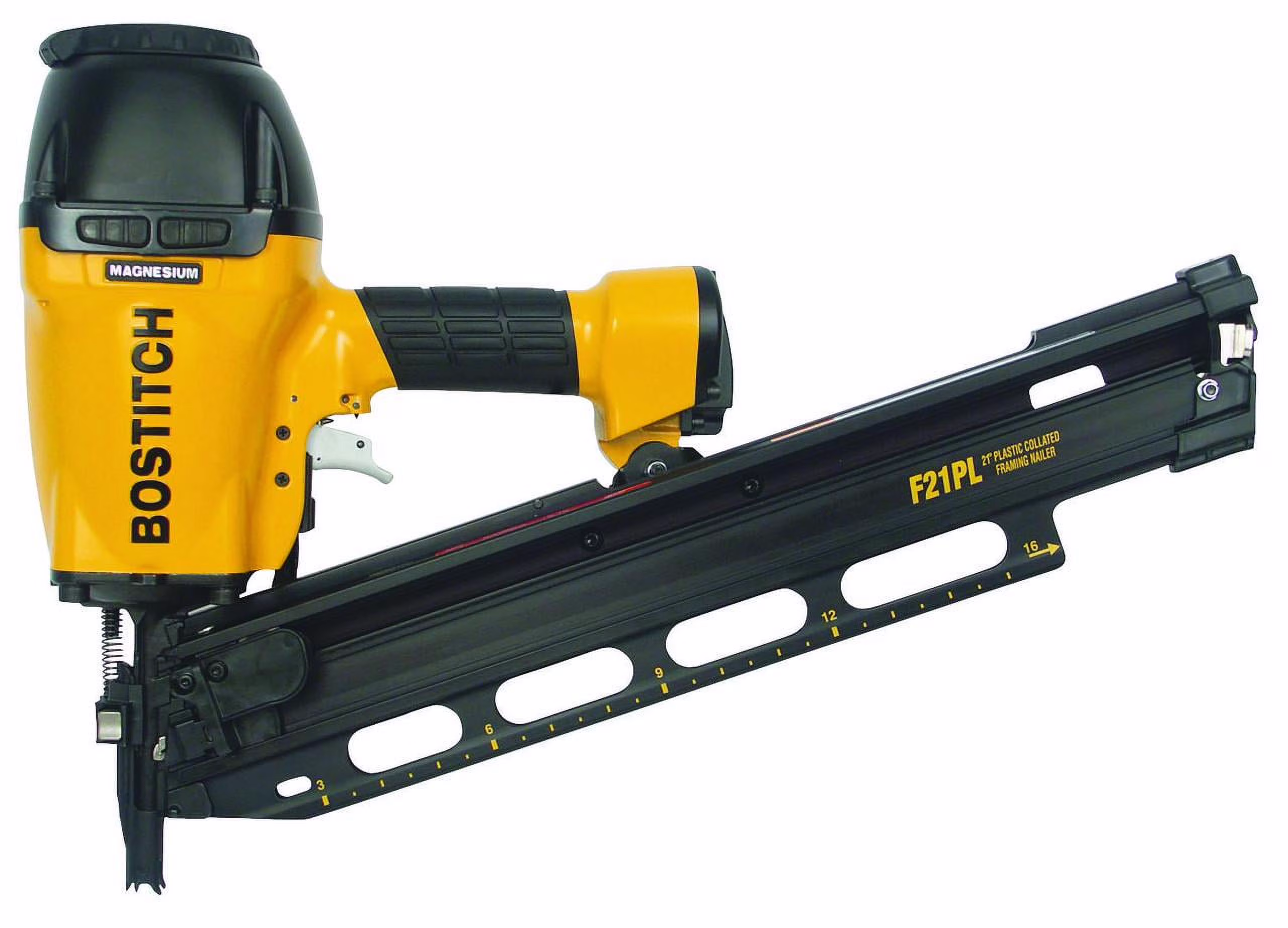 BOSTITCH F21PL 21 Degree Round Head Air Framing Nailer