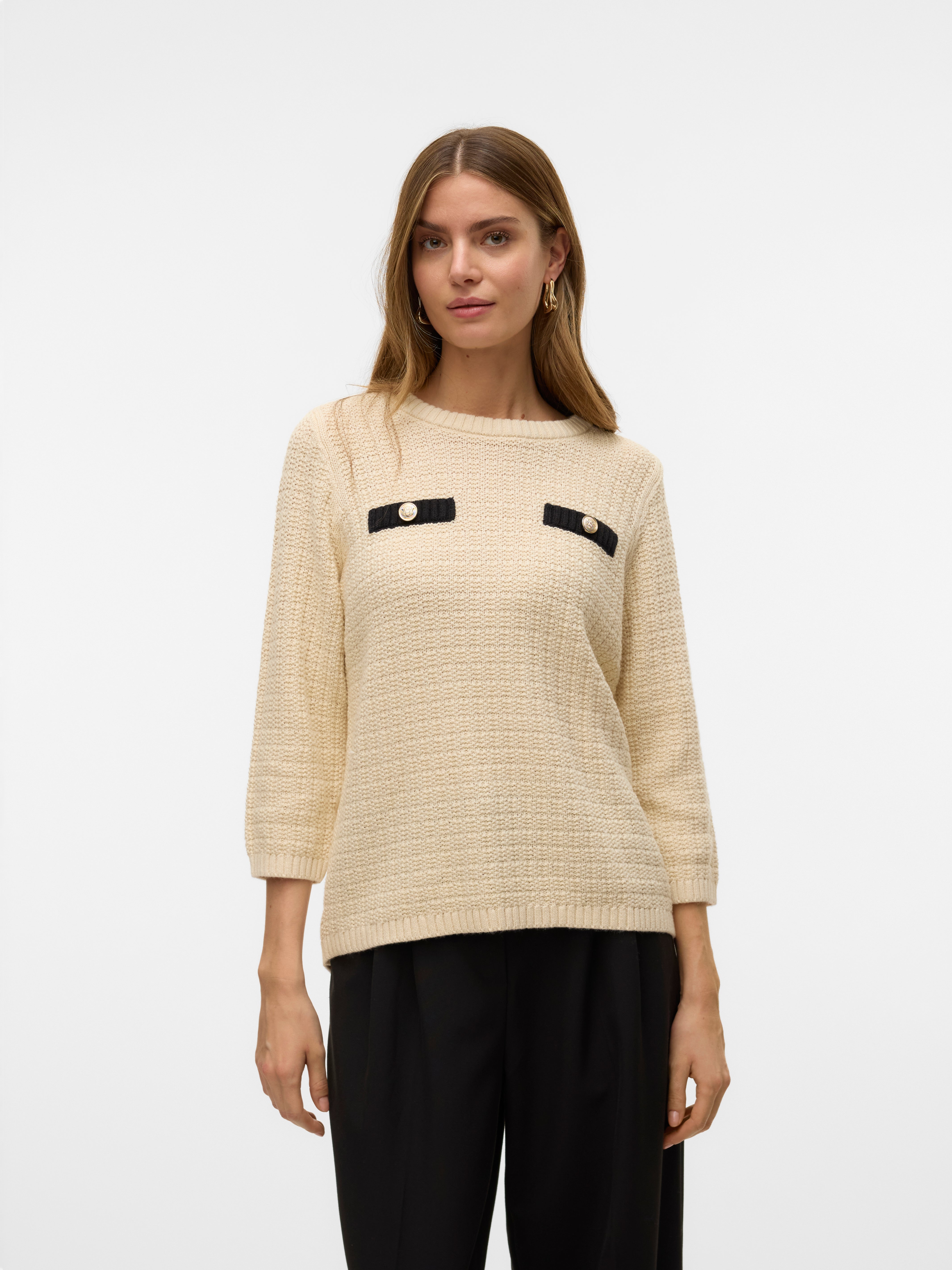 VERO MODA® VMHARPER Knitted pullover