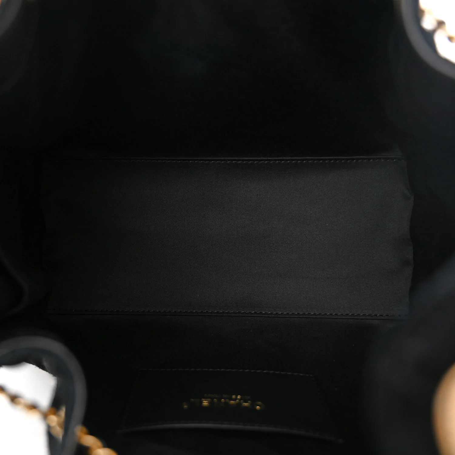 Suede Quilted Small Chanel 25 Handbag Black