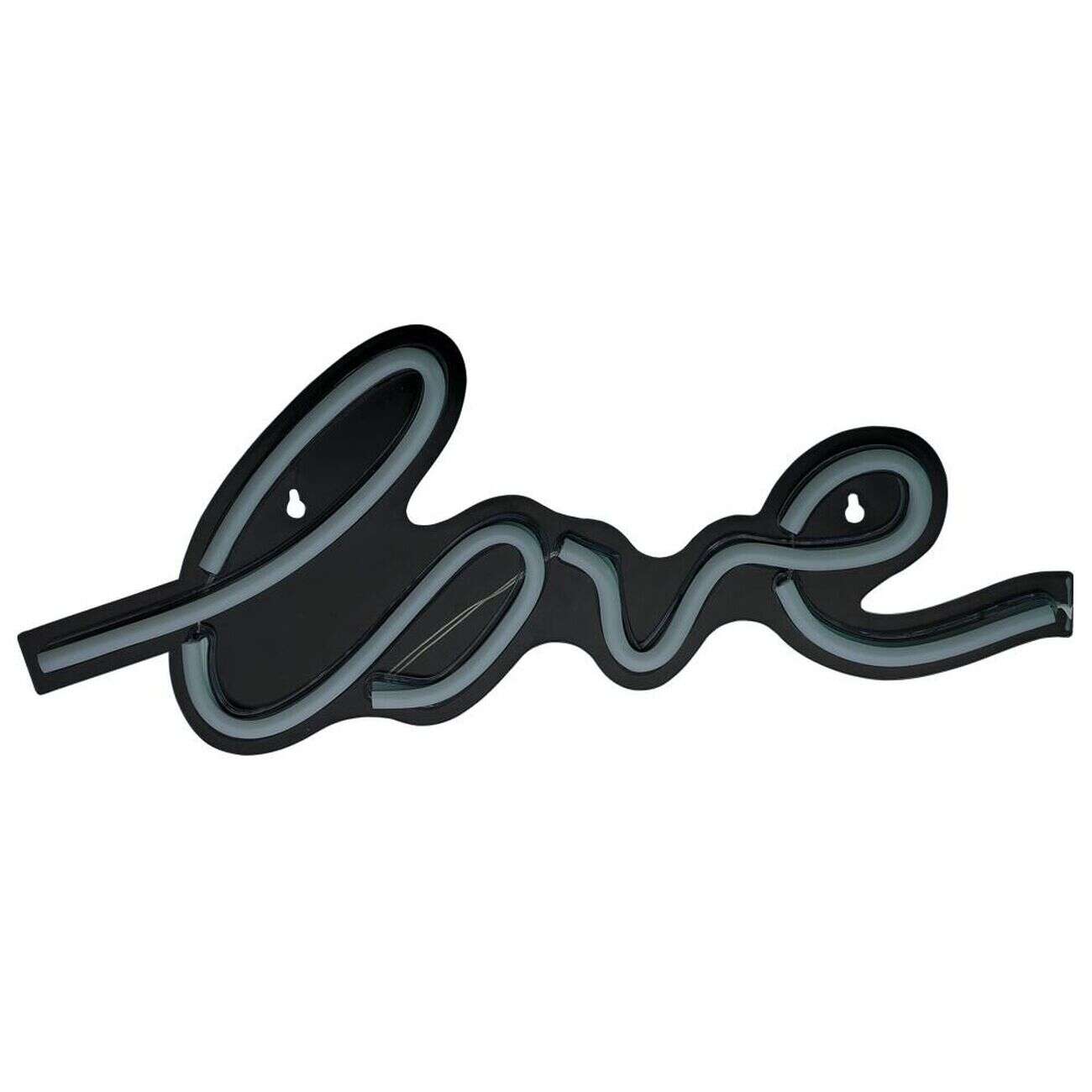 Néon LED inscription Love rose