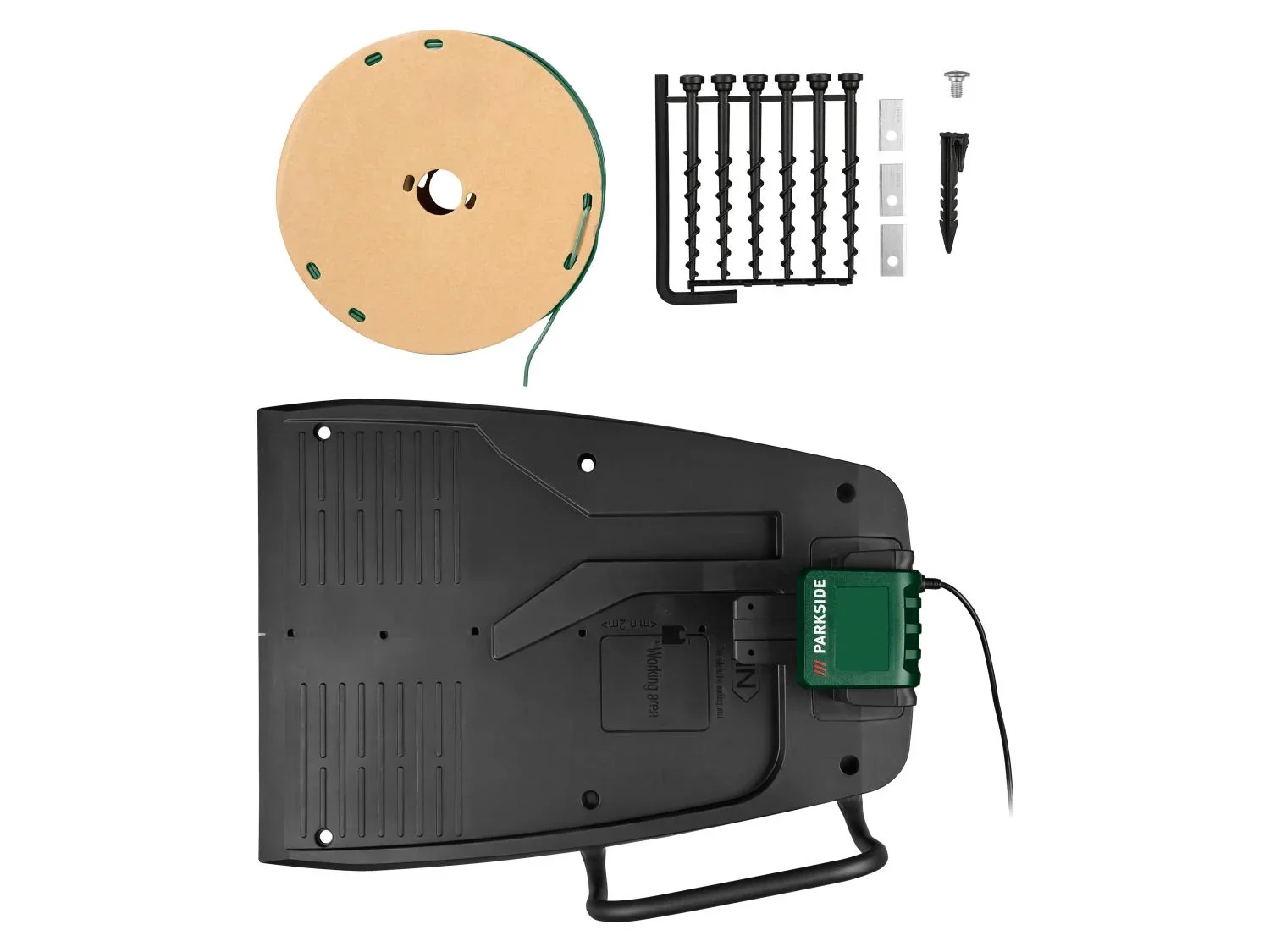 PARKSIDE Tondeuse robot Smart, 1000 m + Garage, 20 V