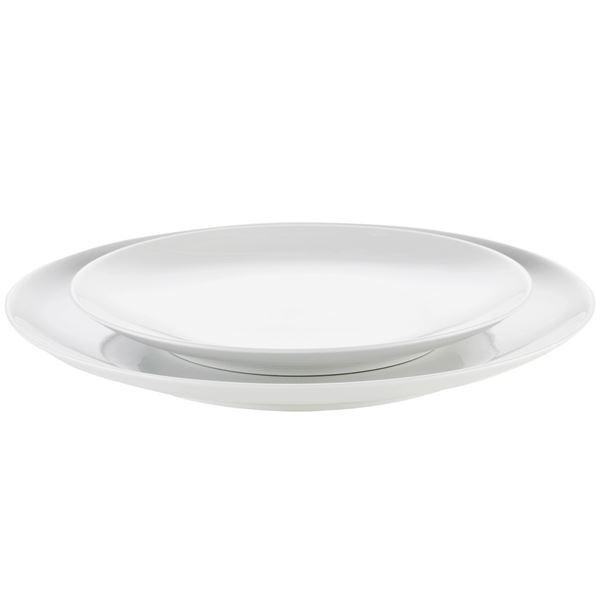 Cecil tallerken 26,5 cm hvit