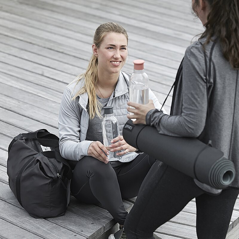 DRINK-IT vannflaske 0,75L grå
