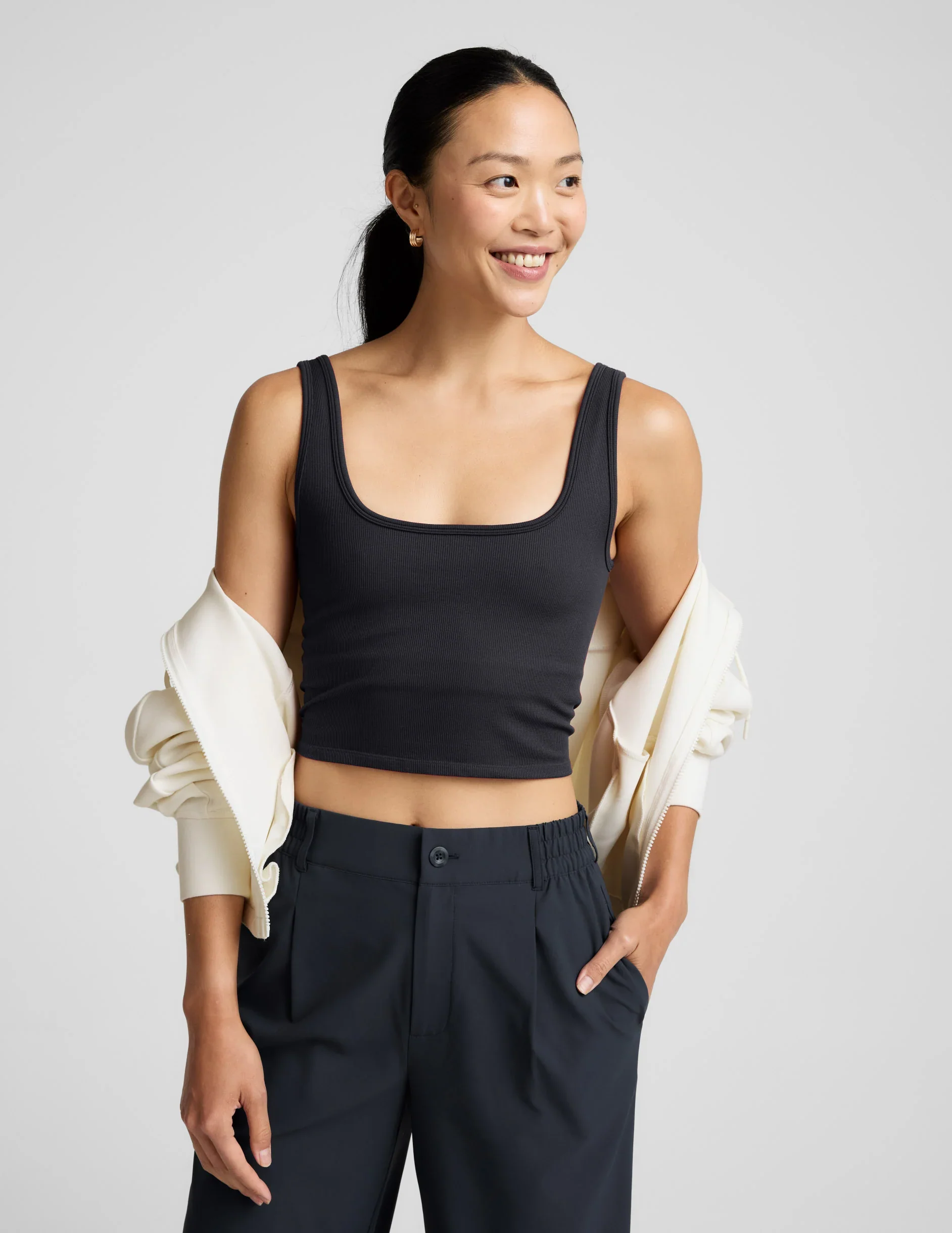 Keep It Cool Seamless Cropped Tank