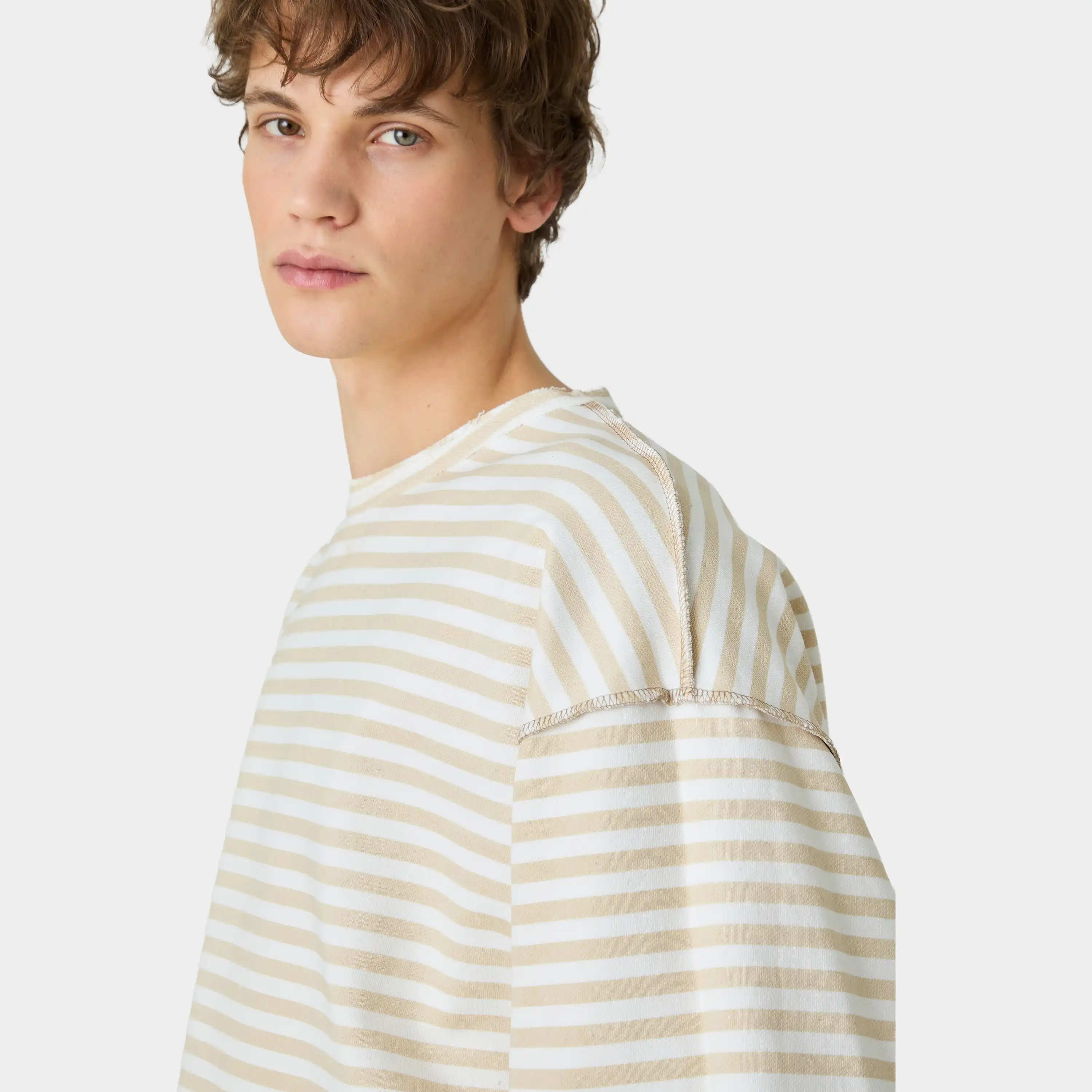 Sade Off Sand Reverse Crewneck