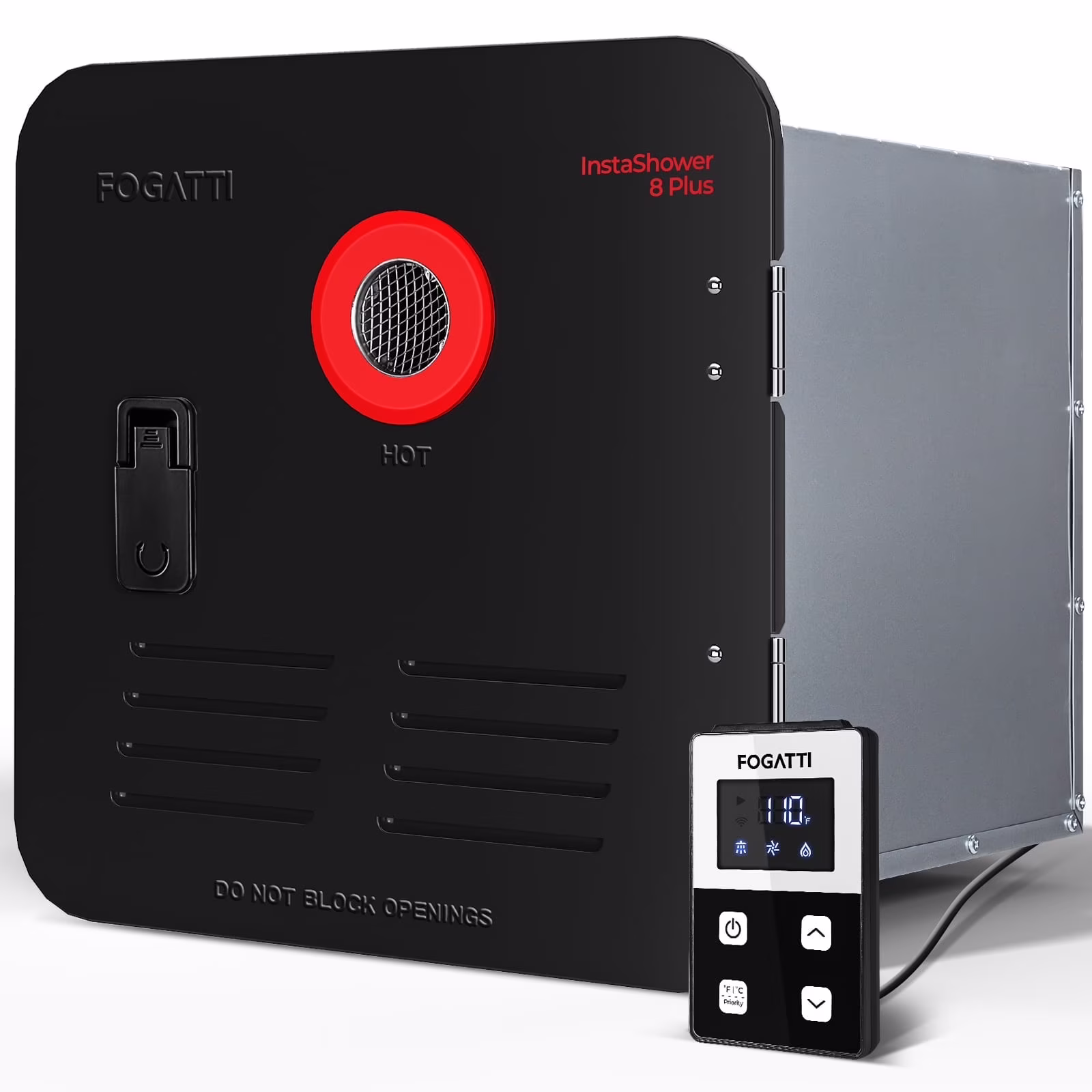 Tankless Water Heater, 2.9 GPM 55,000 BTU, with Remote Controller, Gen 2 Water Heater for RV(8L PLUS/White) - Image 3