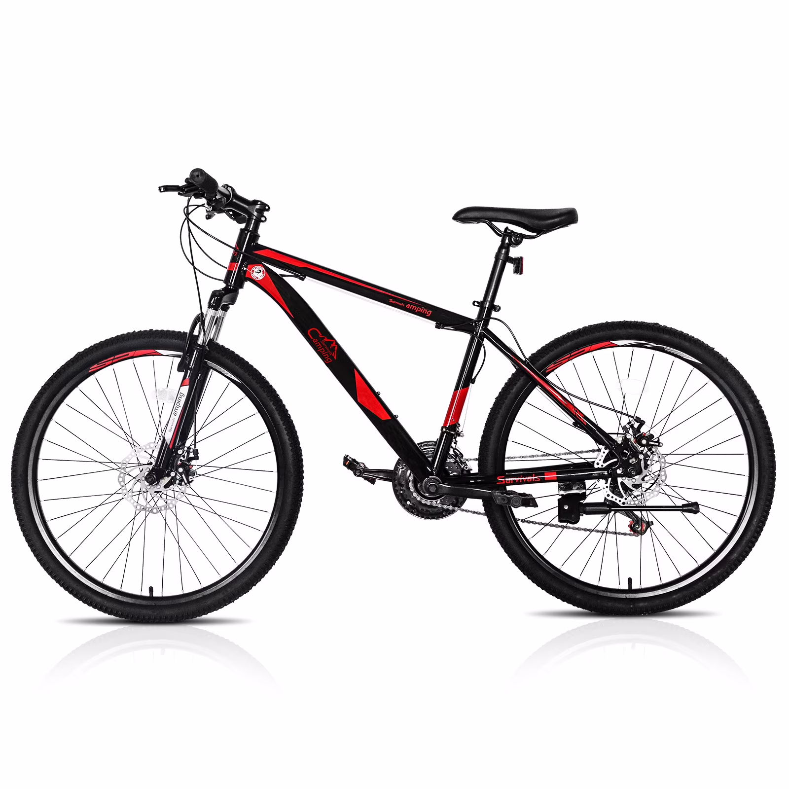 26 Inch 21 Speed ??Explorer Red Black Mountain Bike