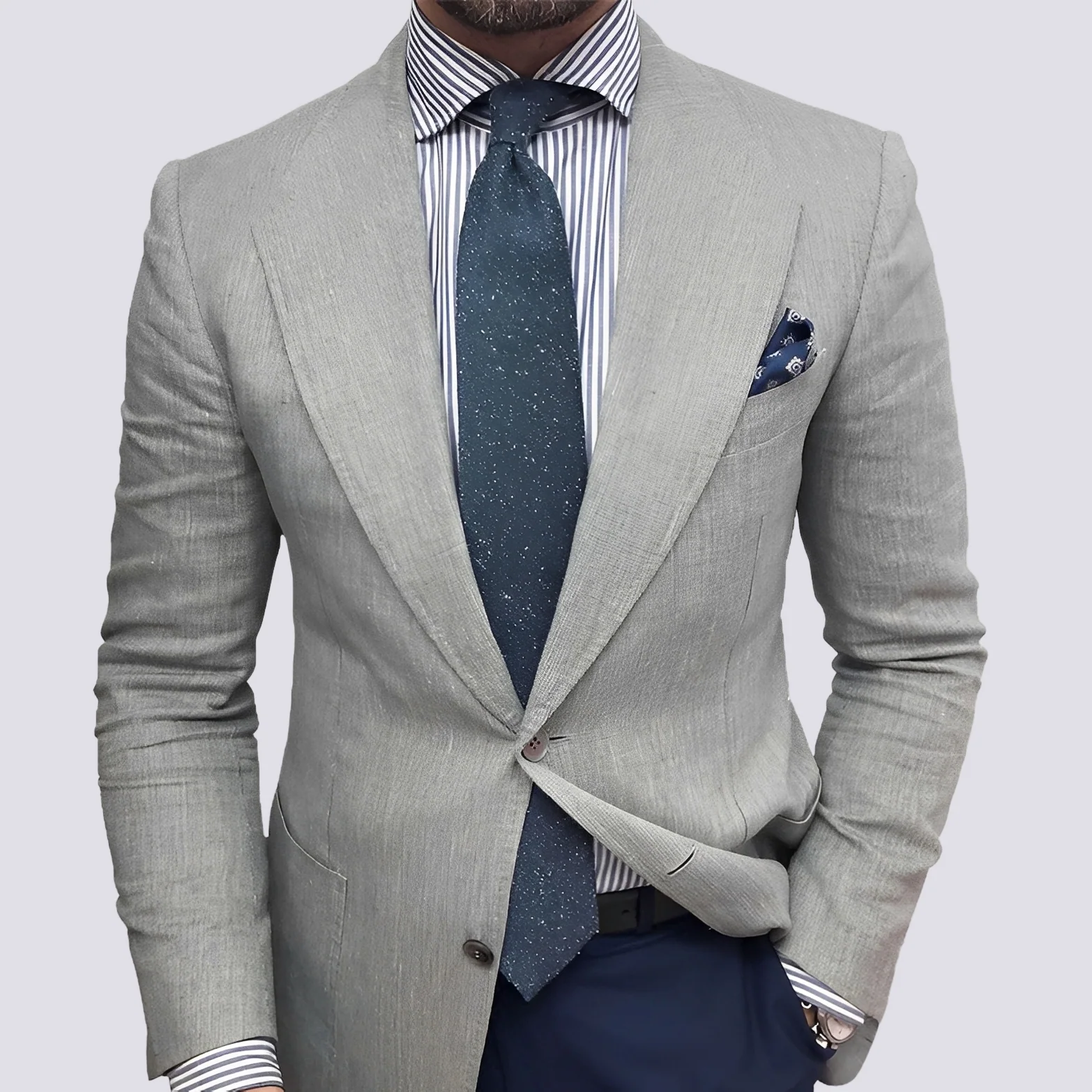 Tristan – Veste de costume pour hommes – pour occasions festives