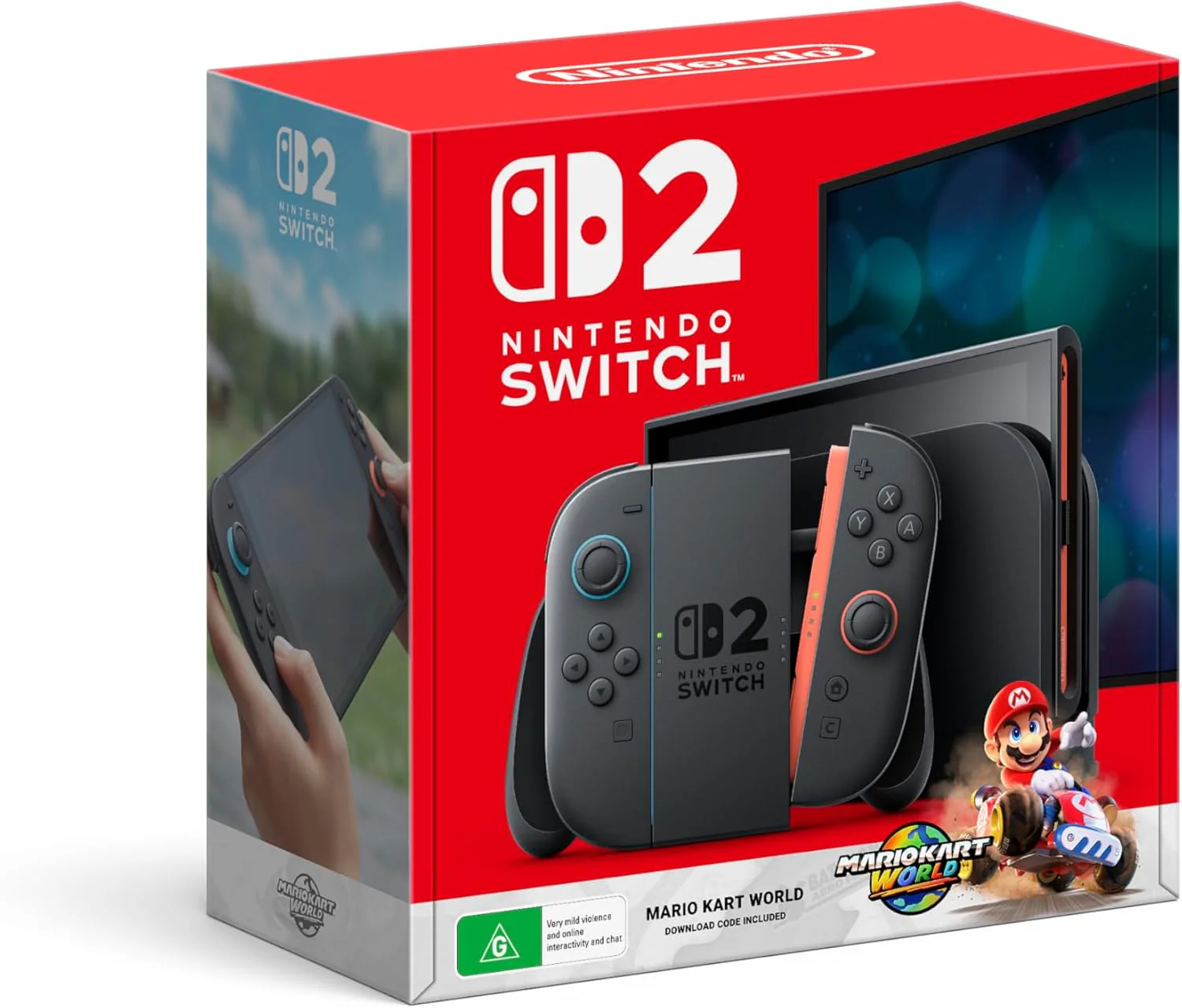 Nintendo Switch 2 Console + Mario Kart World Bundle