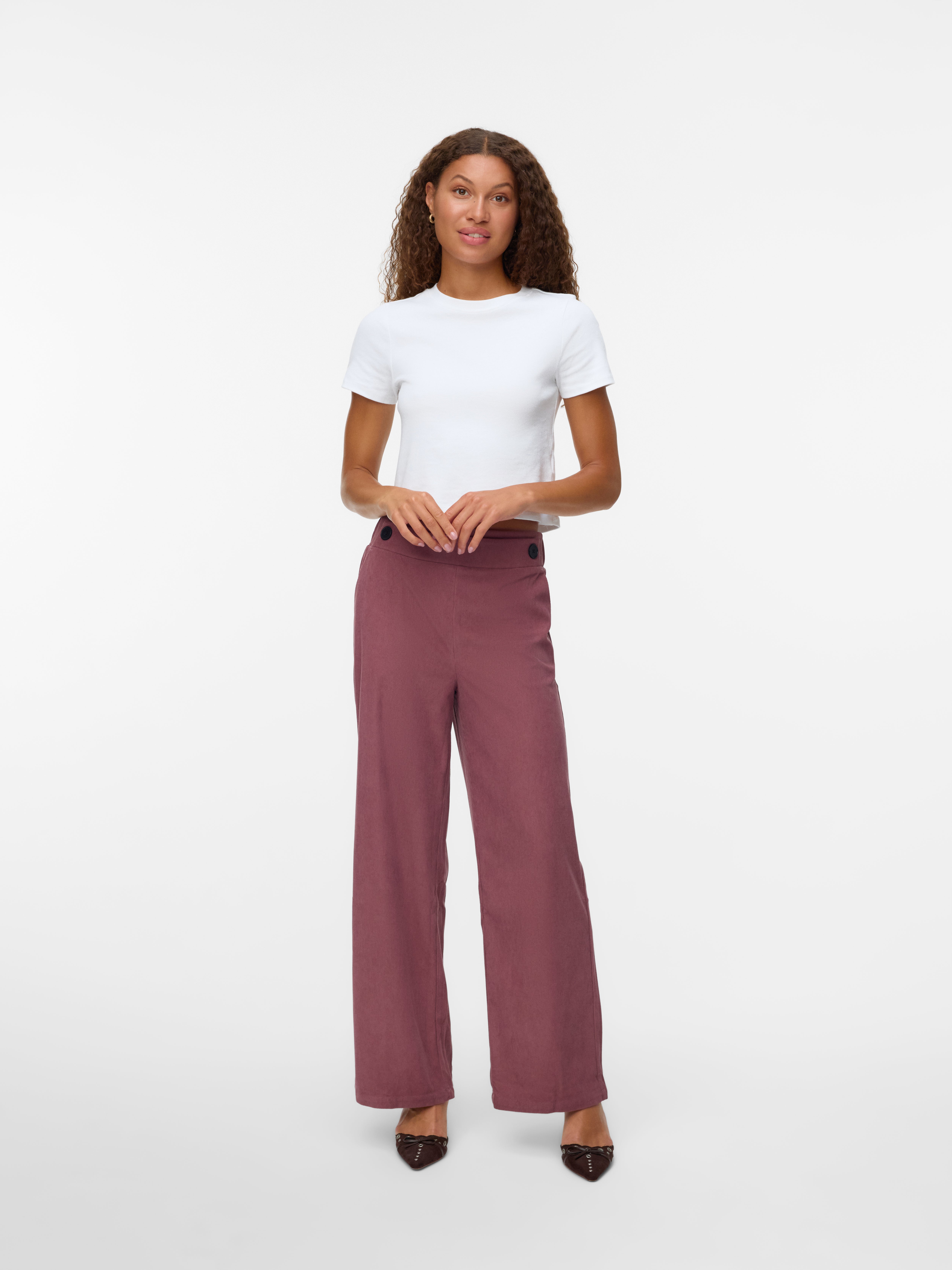 VERO MODA® VMVILJA High waist Corduroy Trousers