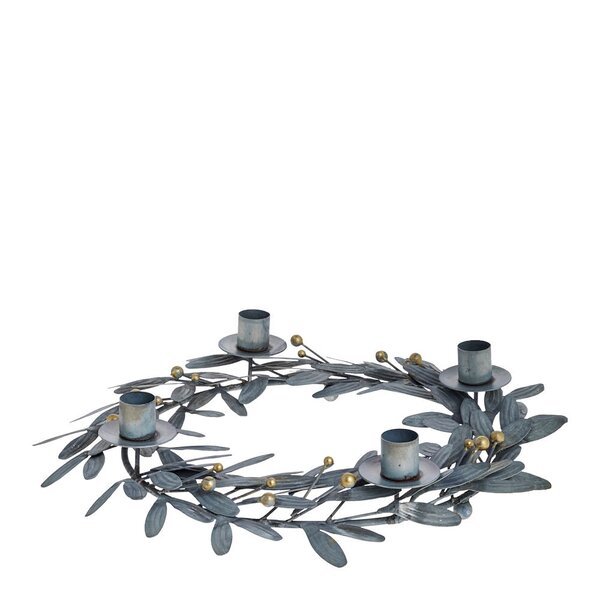 Mistlia adventsstake 34x7 cm antikk grå