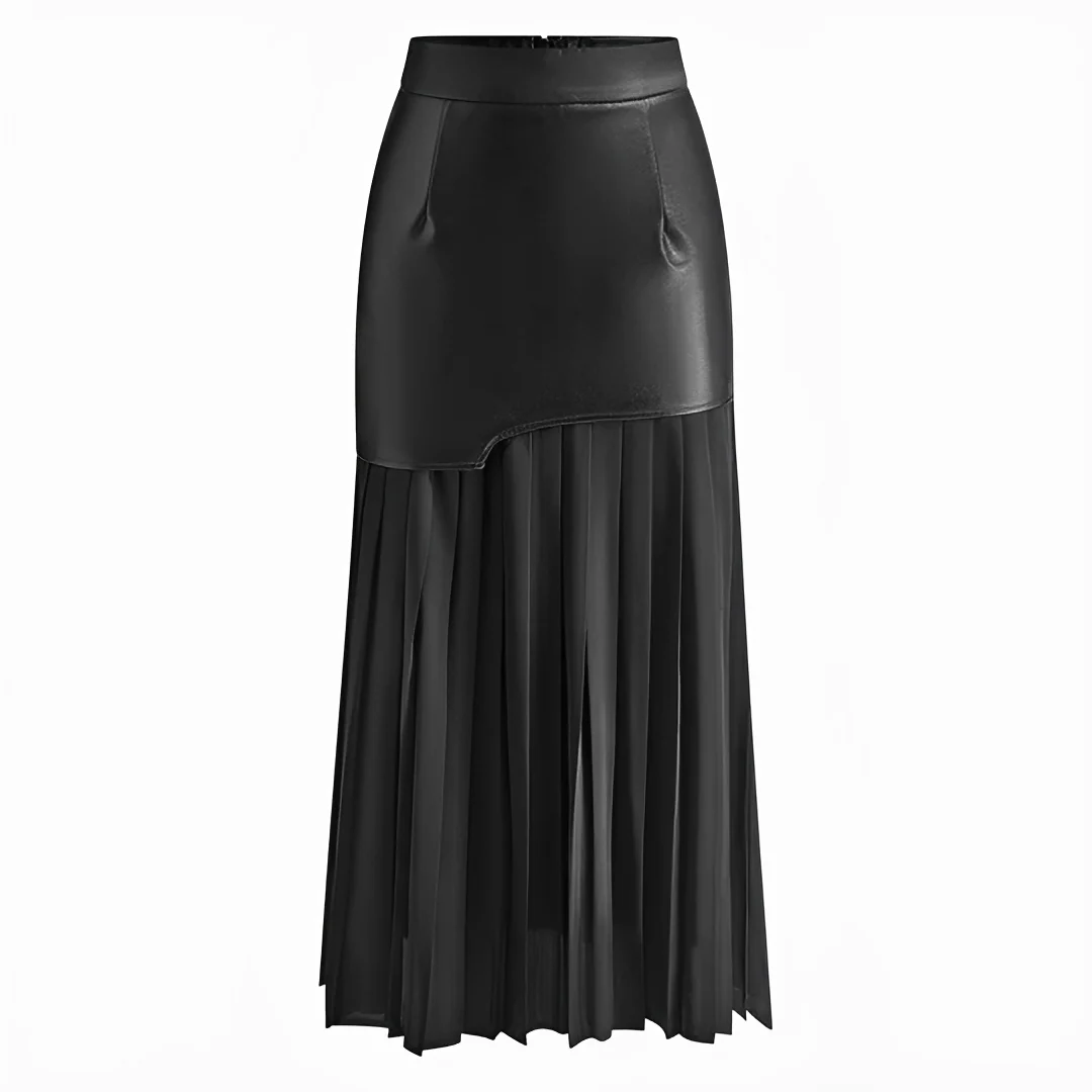Venedita - Jupe maxi à coupe asymétrique