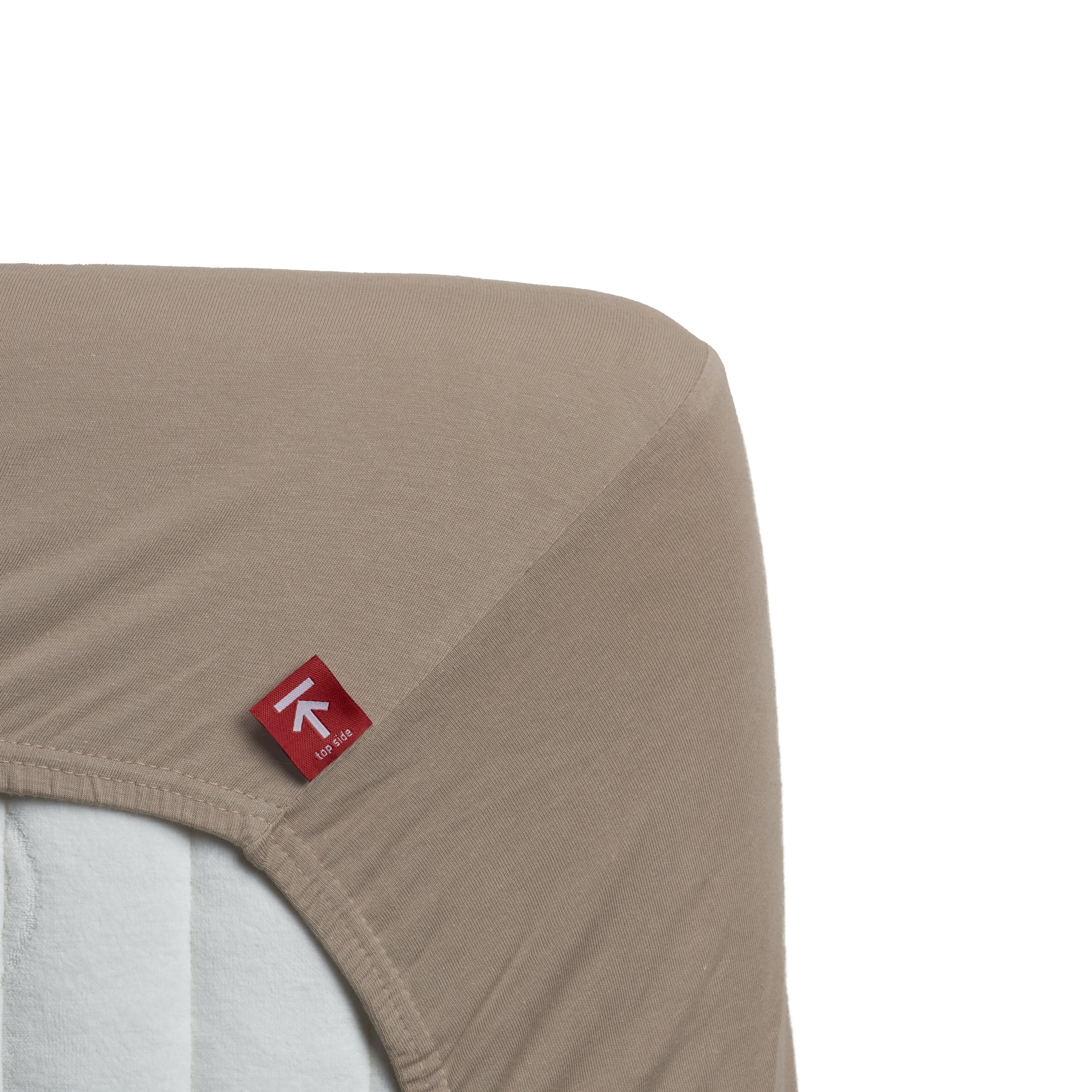 Beddinghouse Jersey Lycra - Topper Hoeslaken - 140x200/220 - Taupe