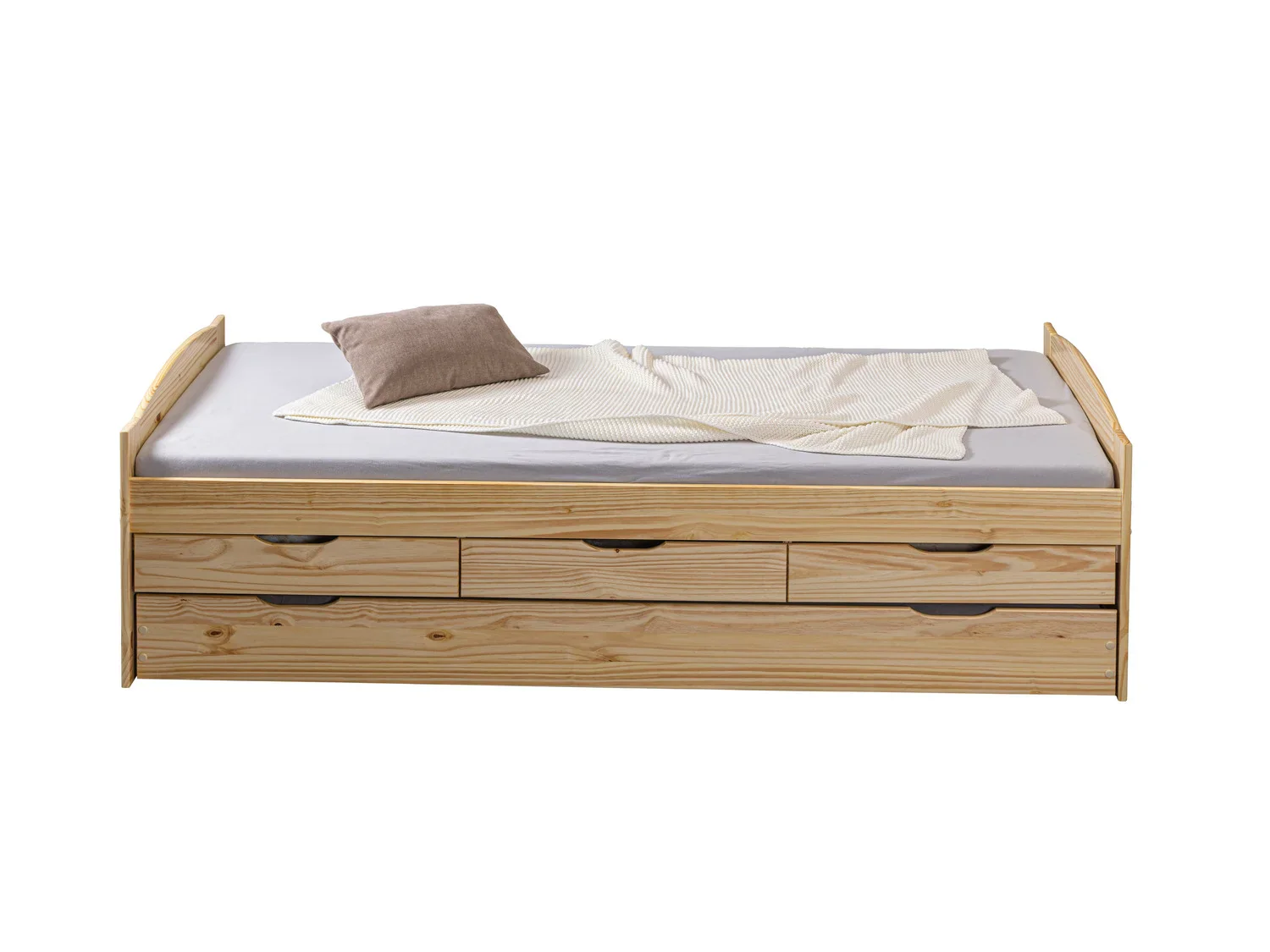 Inter Link Lit banquette 3 tiroirs, 205 x 63 x 96 cm