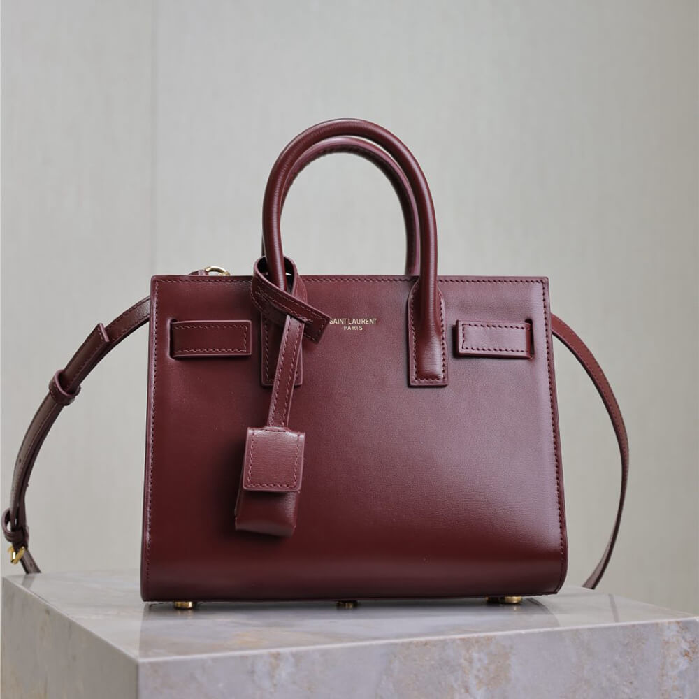 YSL SAC DE JOUR IN SMOOTH LEATHER   NANO(HIGH-END GRADE)