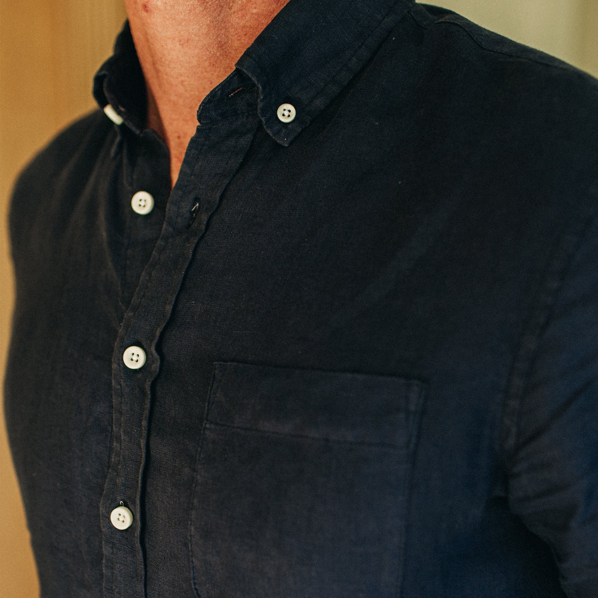 Le Jack en lin bleu marine