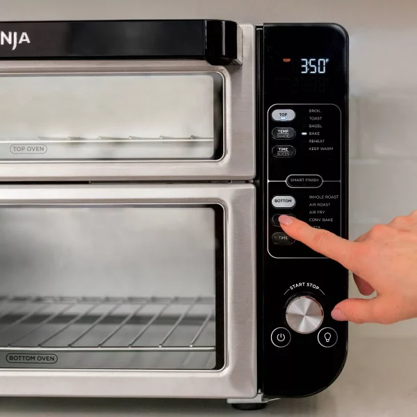 12-in-1 Double Oven with FlexDoor. FlavorSeal Smart Finish. Rapid Top Oven. Convection and Air Fry Bottom Oven DCT401