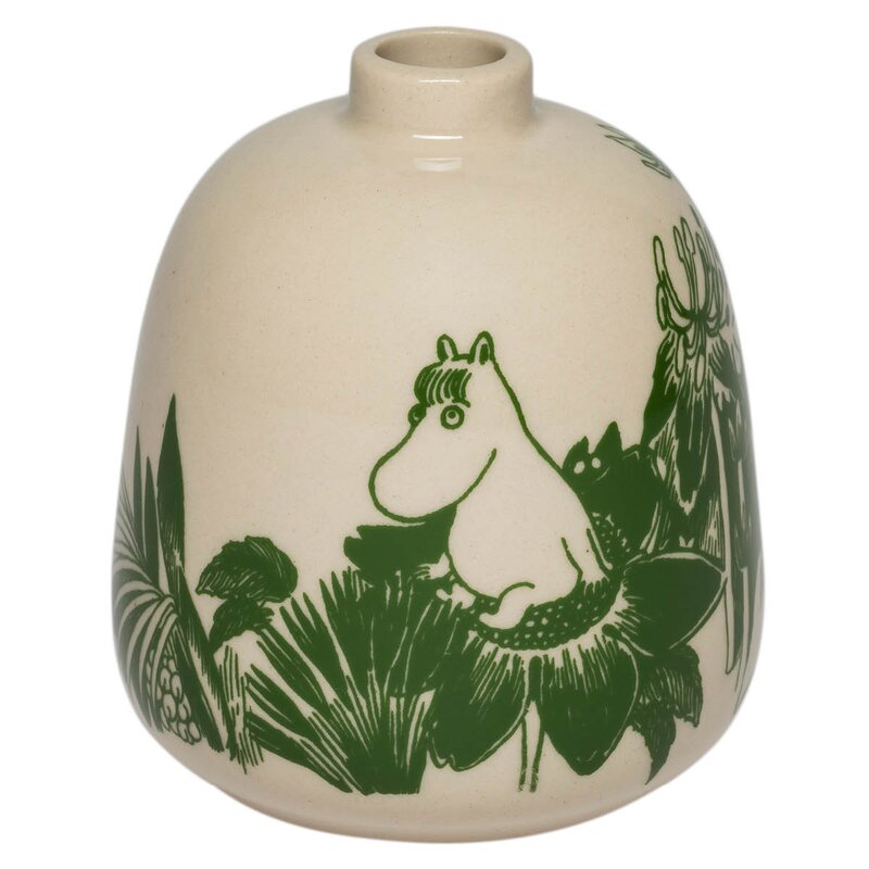 Mummi vase 8,3 cm mystisk skog grønn