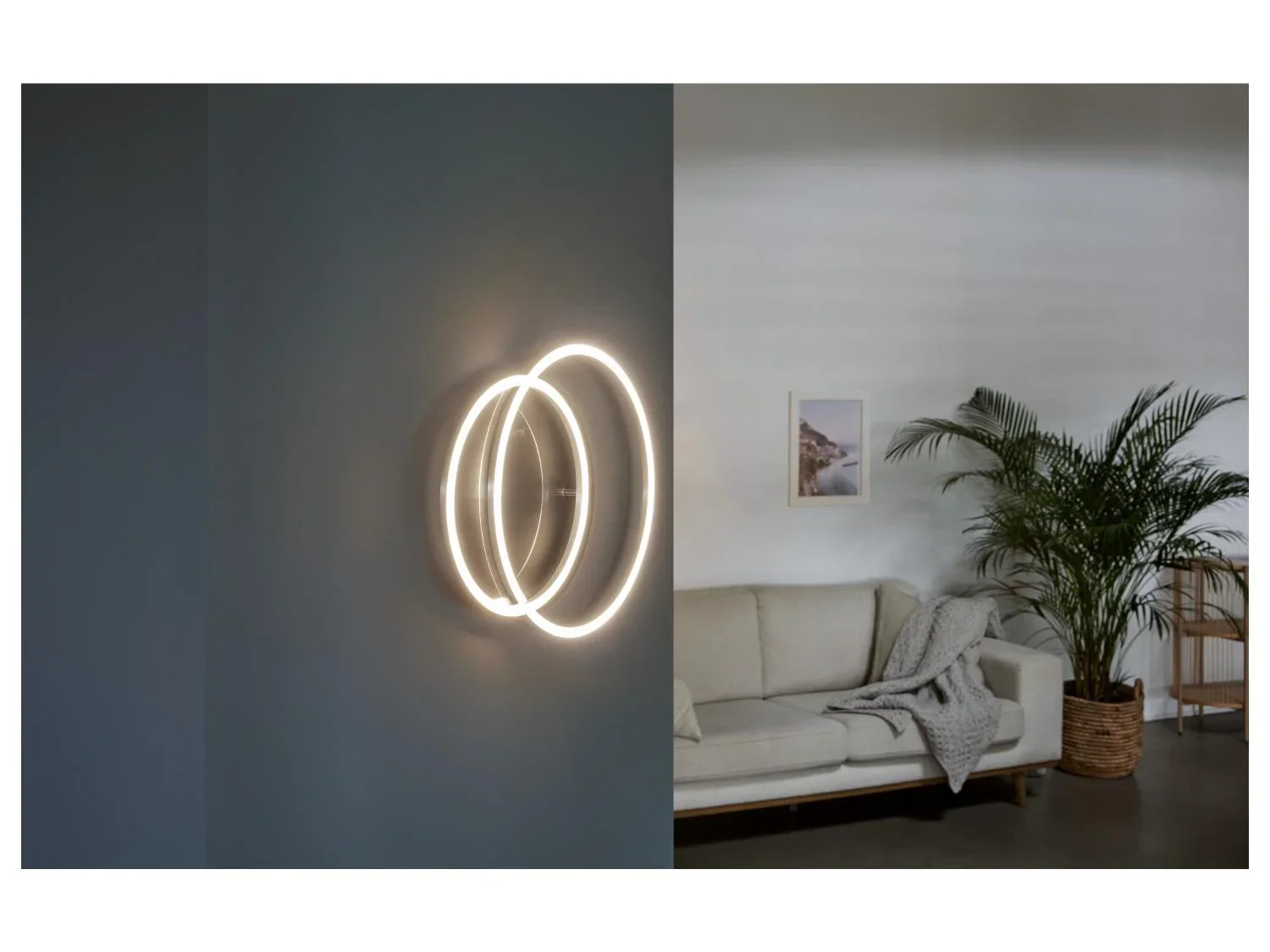 LIVARNO home Plafonnier ou applique murale  LED