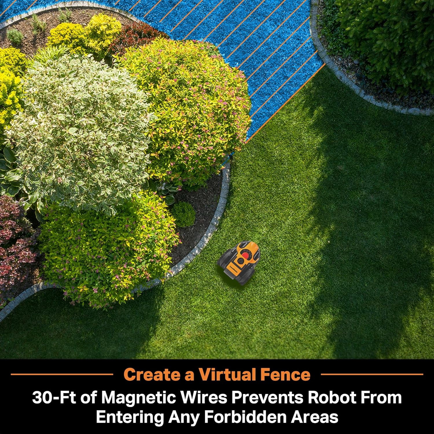 Automatic Obstacle Avoidance Robotic Lawn Mower(Robot Mower) - Image 2