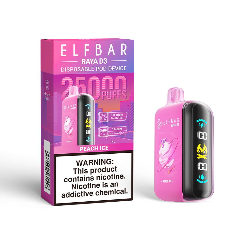 ELF BAR RAYA D3 25000 PUFFS