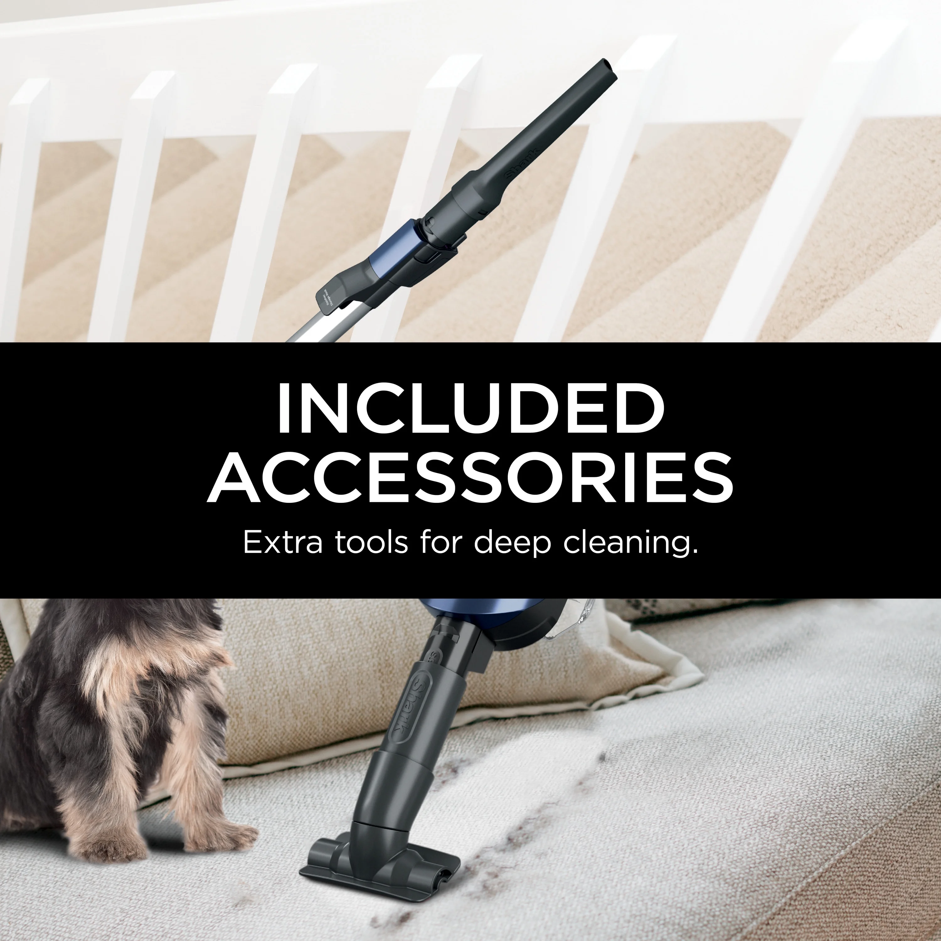 UltraLight Pet Pro Corded Stick, PowerFinsa?�� and Self Cleaning Brushroll, HZ600, Cordless Stick Vacuum, Lightweight, Powerful Suction, Pet Hair, Hard Floor, Carpet, HEPA Filter(Blue/Single) Image 10