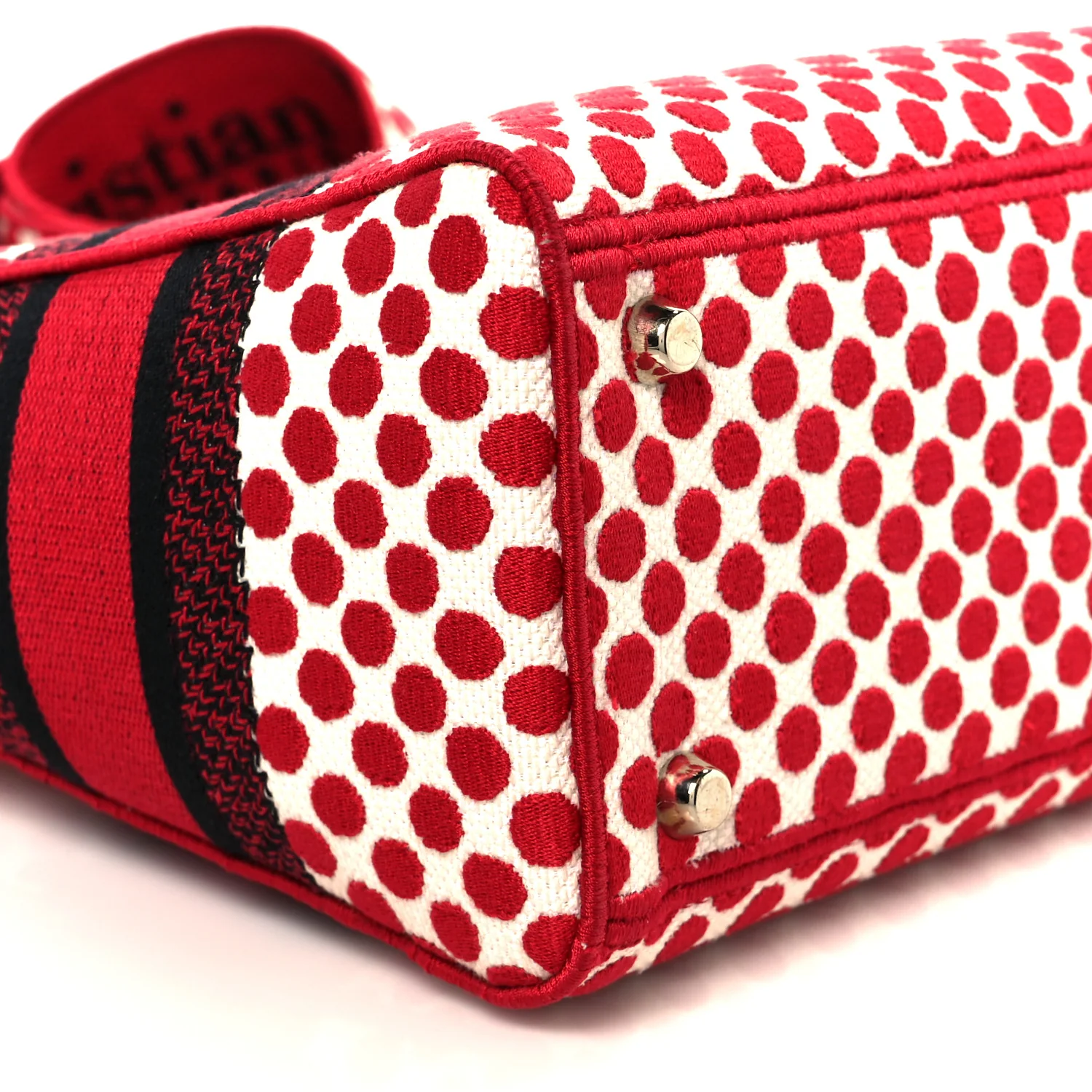 Canvas Medium DiorAmour Dots Lady D-Lite Red