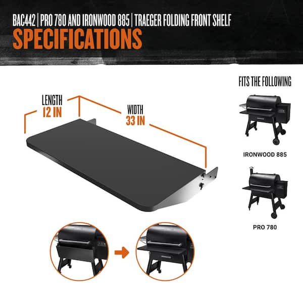 Pro 780 Wifi Pellet Grill and Smoker in Black Image 5