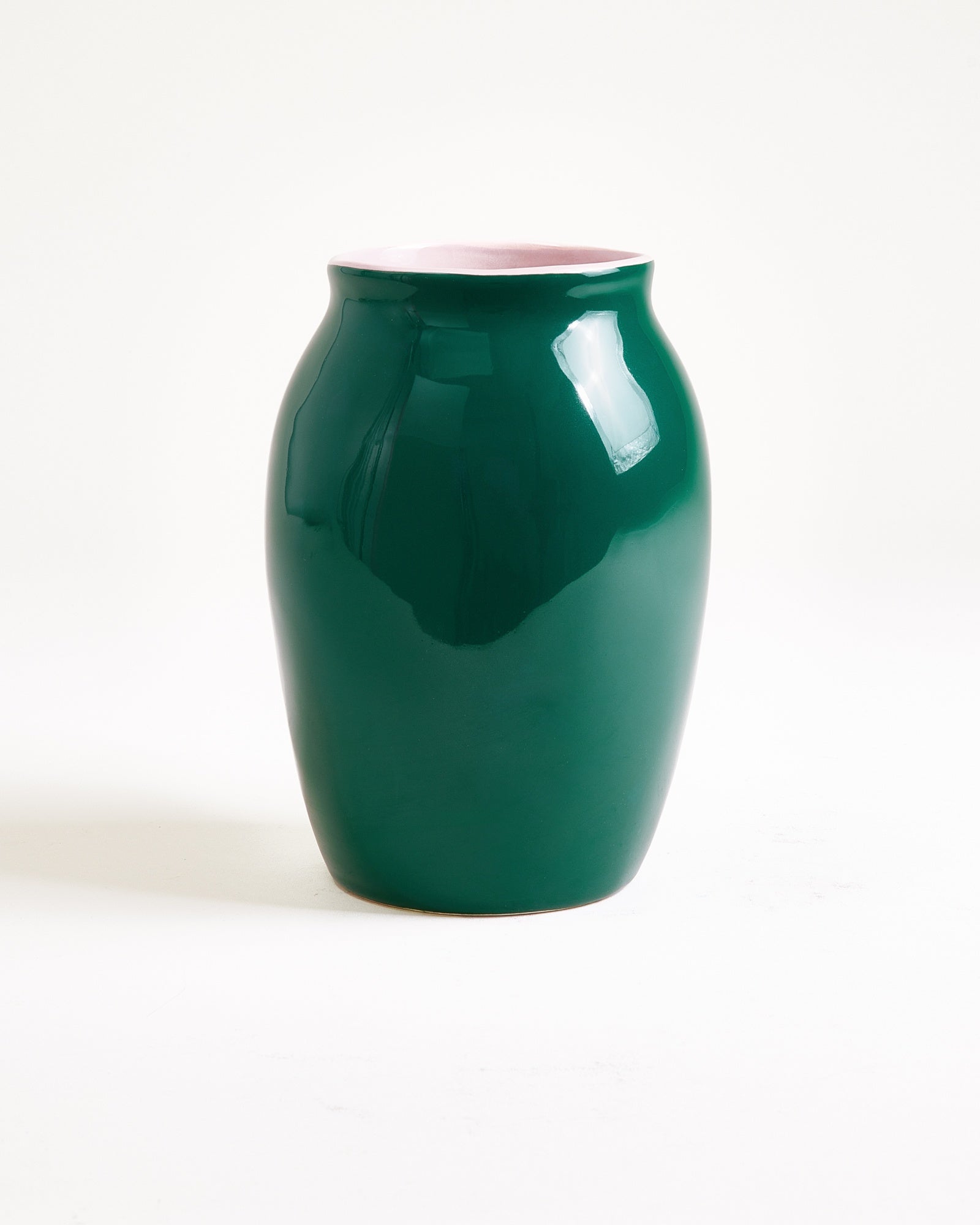 SOMBRA - VASE M DARK GREEN ROSÉ