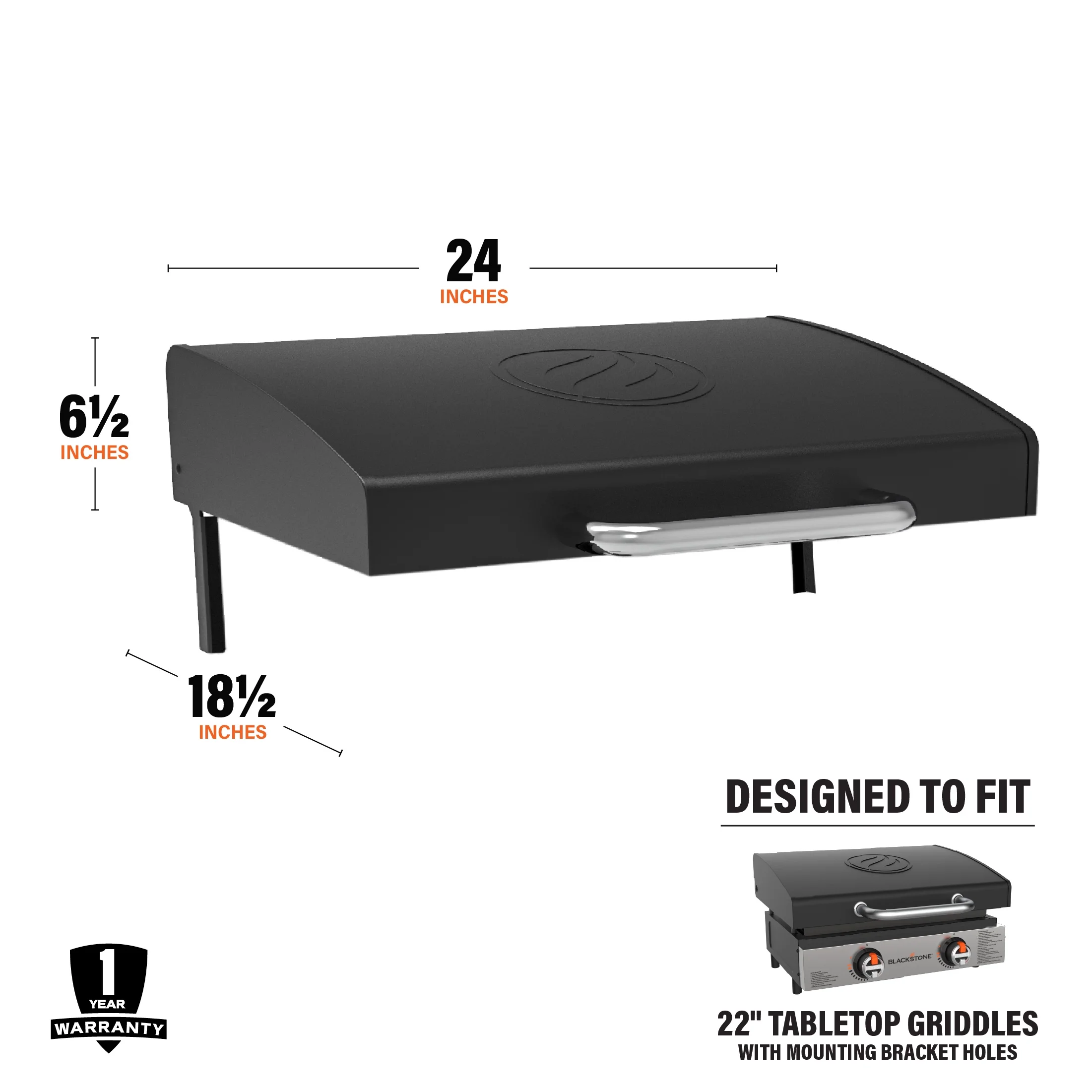 Blackstone Table Top Hood - Fits Blackstone 22