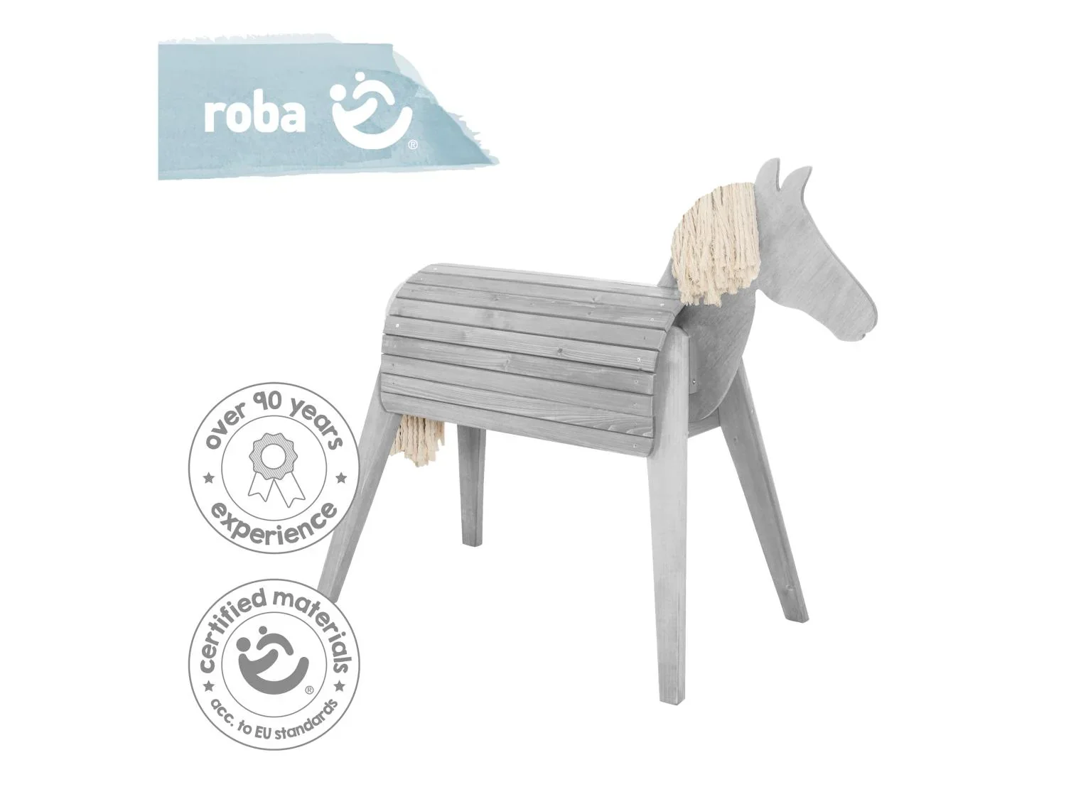 roba Cheval de jeu en bois