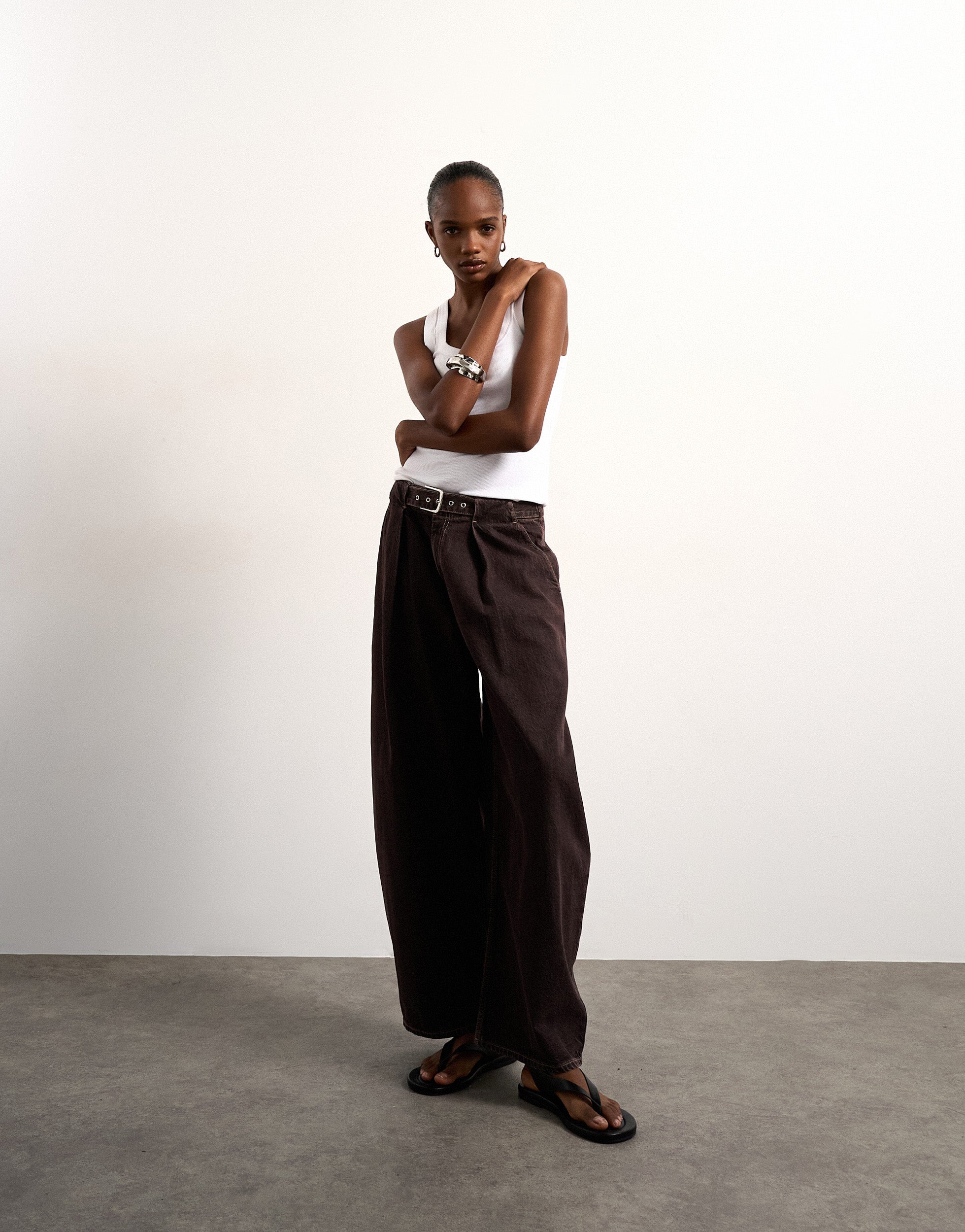 VERO MODA® TSBELLE Mid rise Barrel Fit Jeans