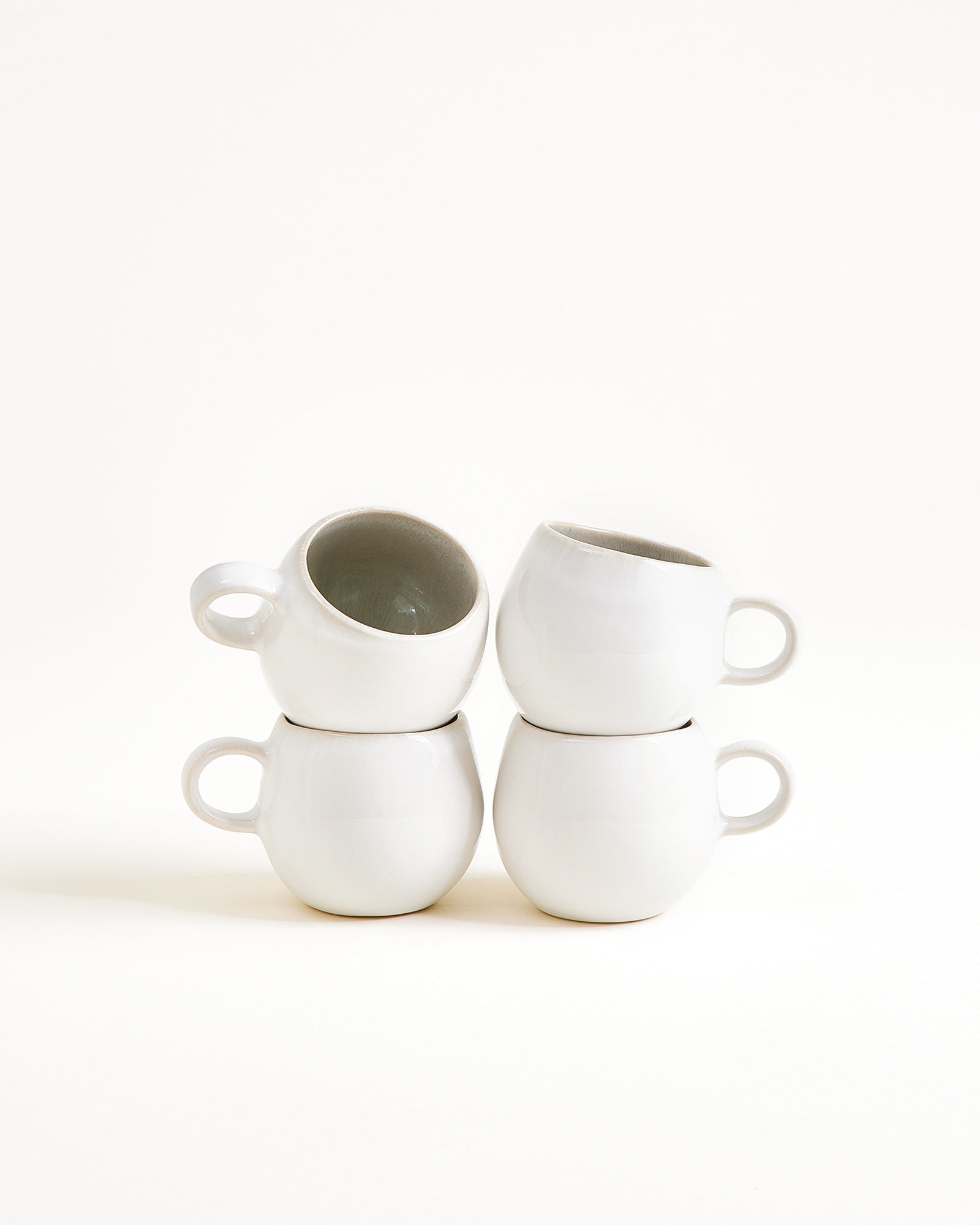 AREIA - ESPRESSO MUG GRAY SET OF 4