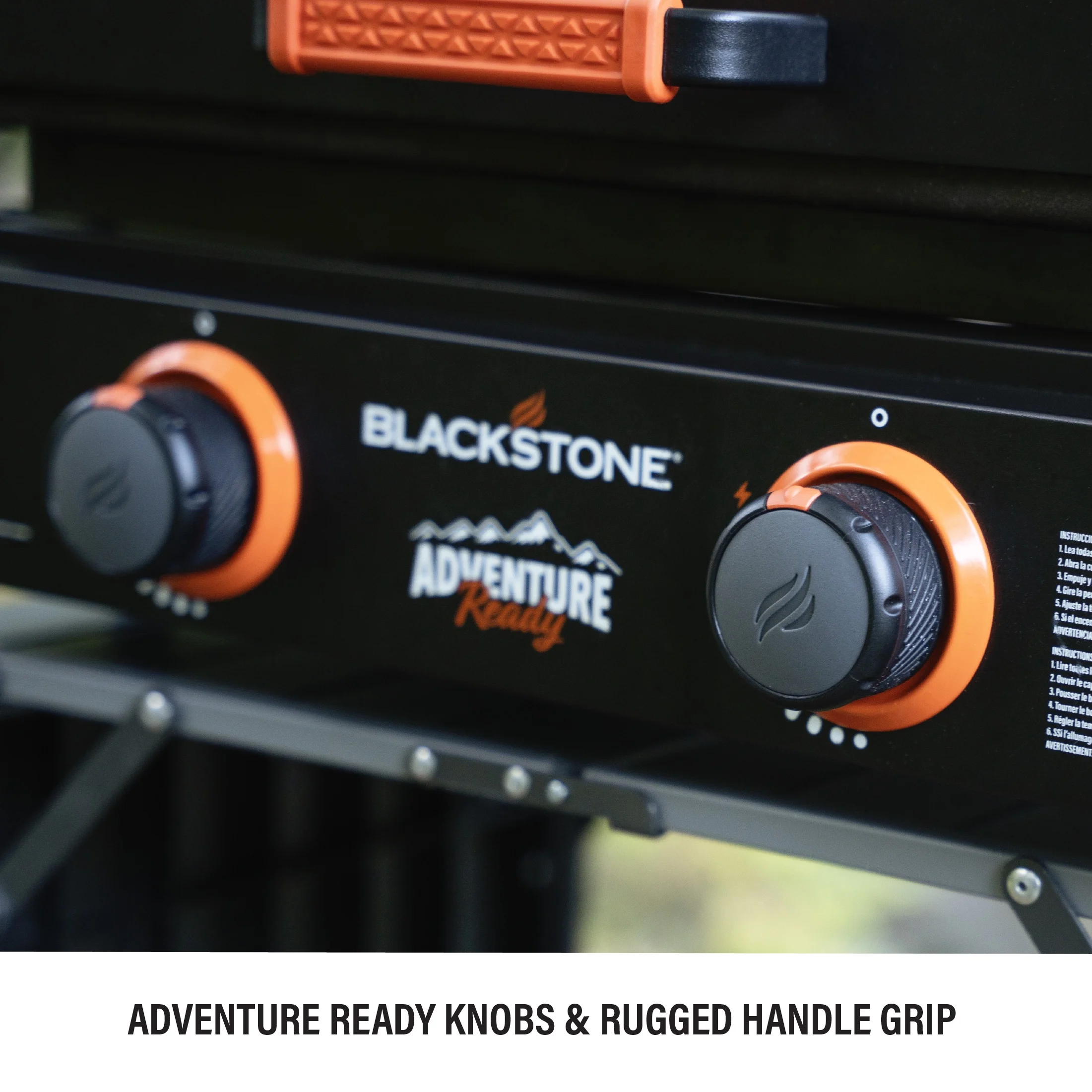 Adventure Ready 2-Burner 22" Propane Griddle with Hard Cover in Black(Black) - Image 10